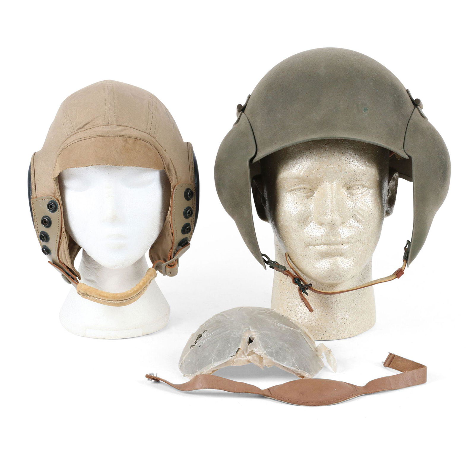 WWII American Pilot's Helmets (1 of 17)