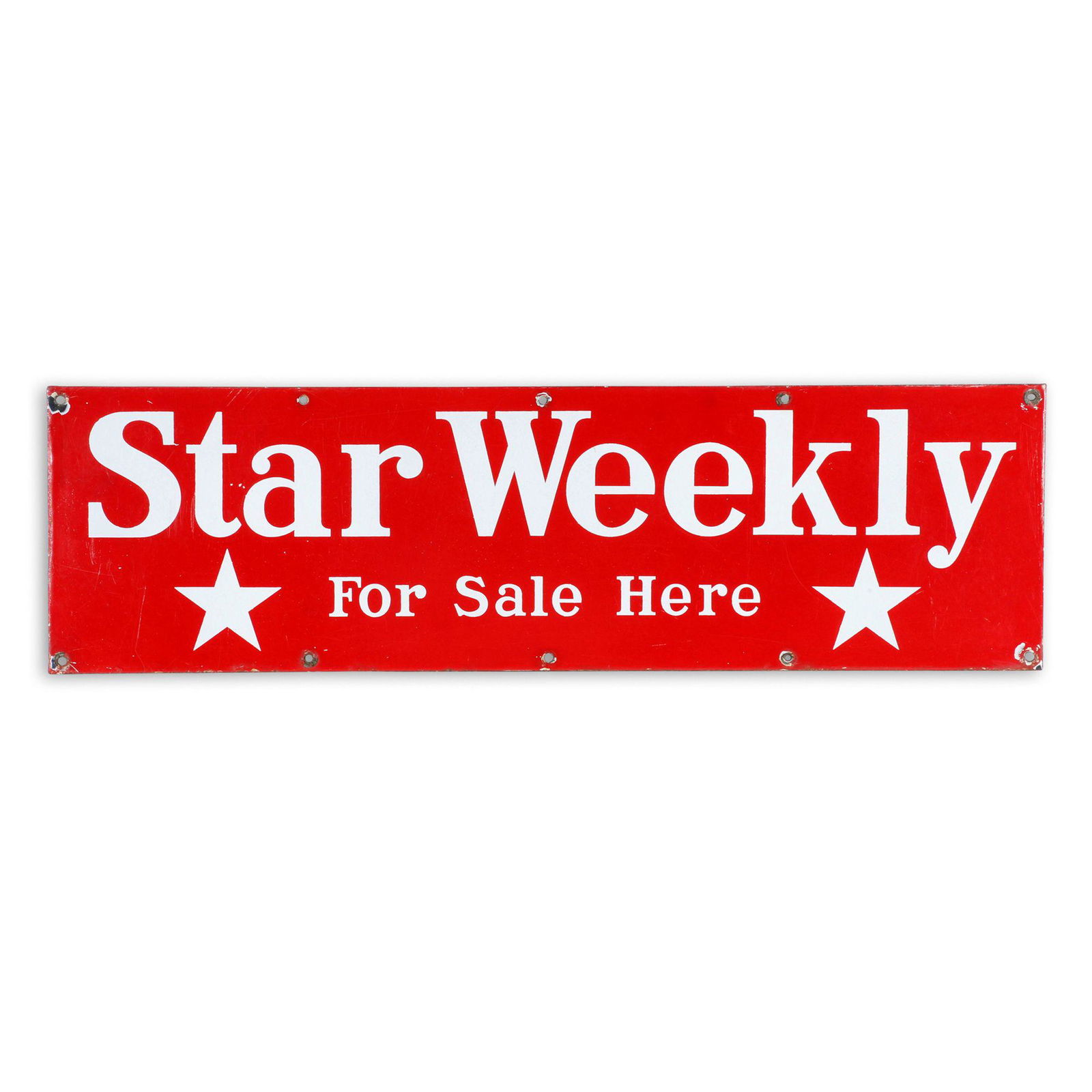 Star Weekly Sign (1 of 5)