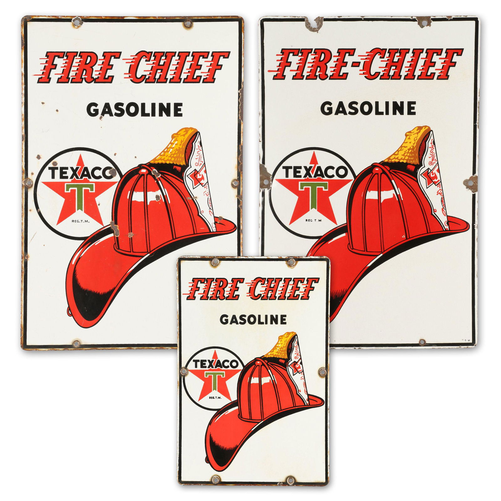 Texaco Fire Chief Gas Pump Plates (1 of 19)
