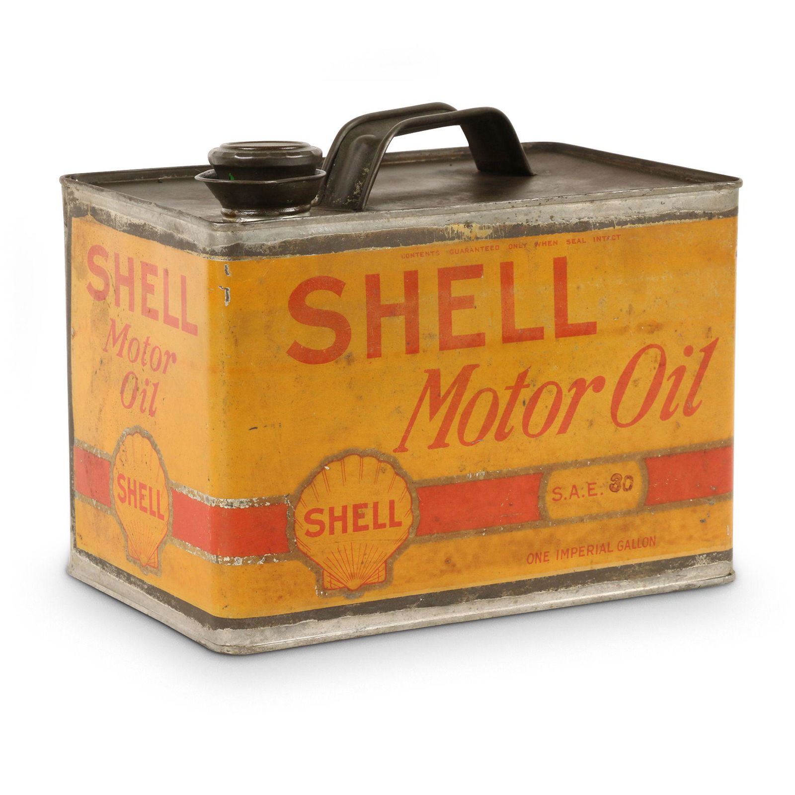 Shell Gallon Motor Oil Tin (1 of 8)