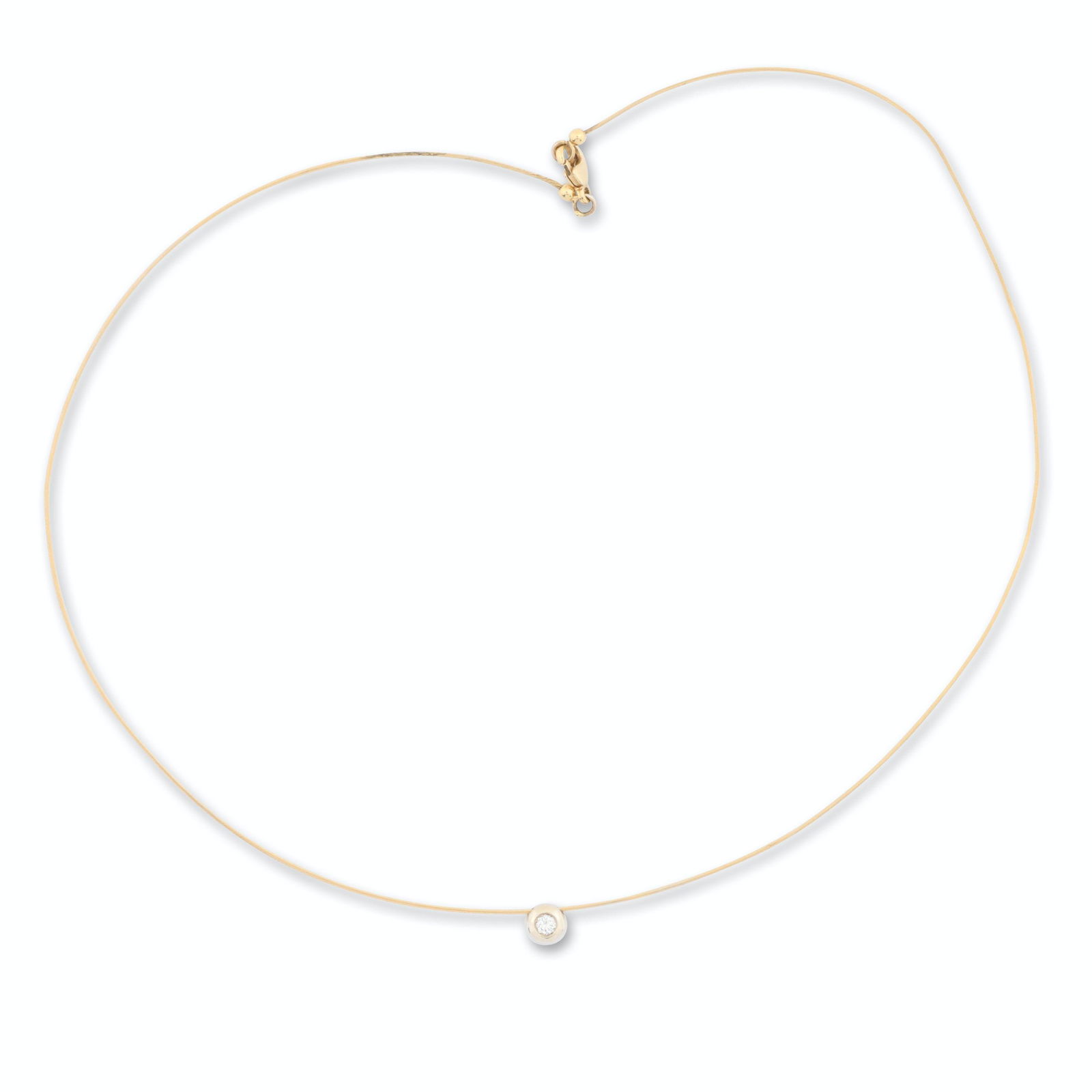 14K White Gold Diamond Slider (1 of 6)