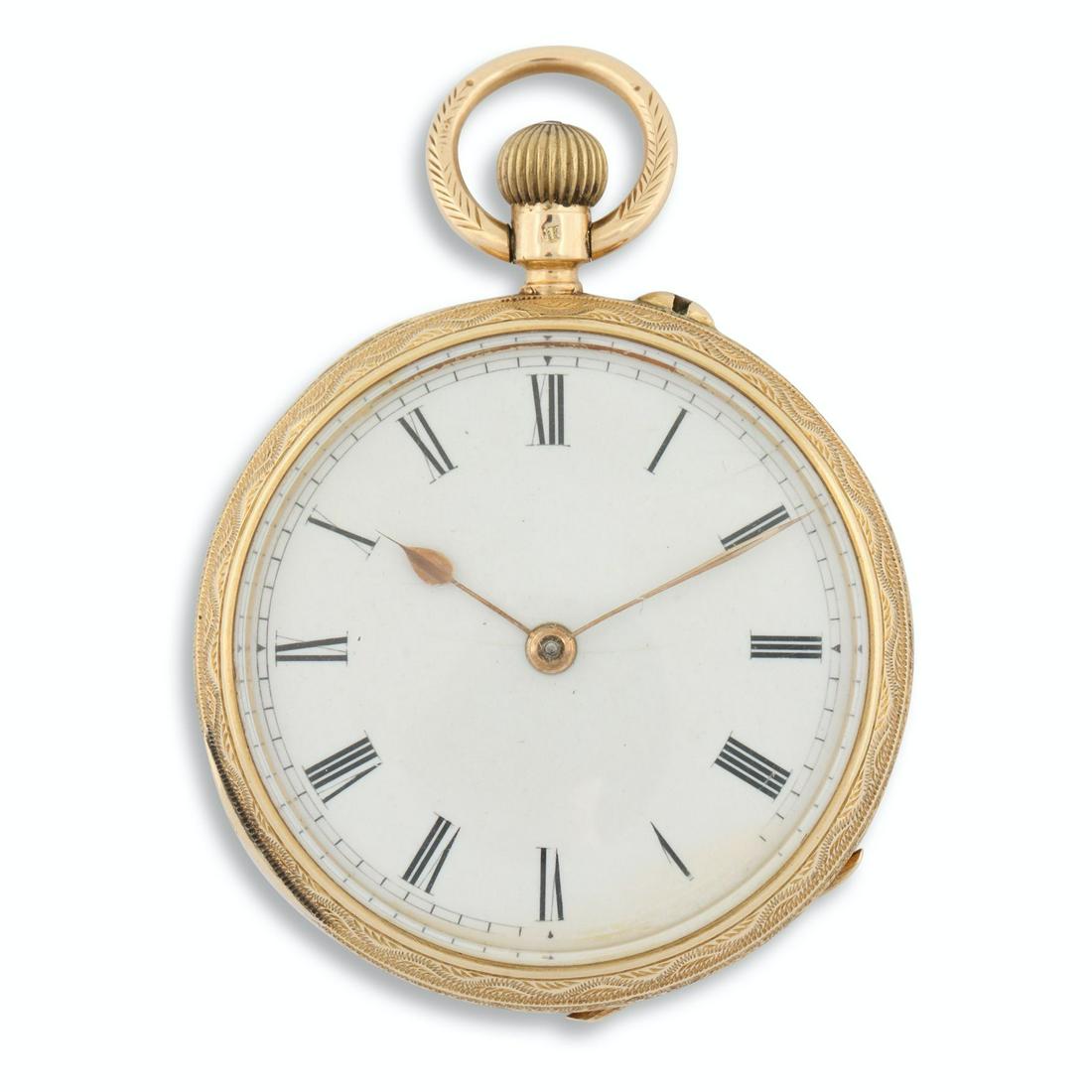 18K George Makin & Son Pocket Watch (1 of 10)