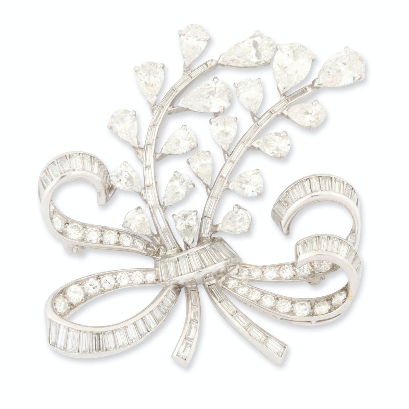 Platinum Diamond Convertible Pin (1 of 5)