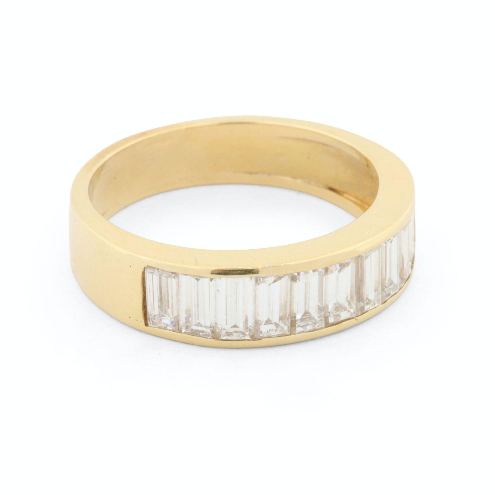 18K Yellow Gold Diamond Ring (1 of 6)