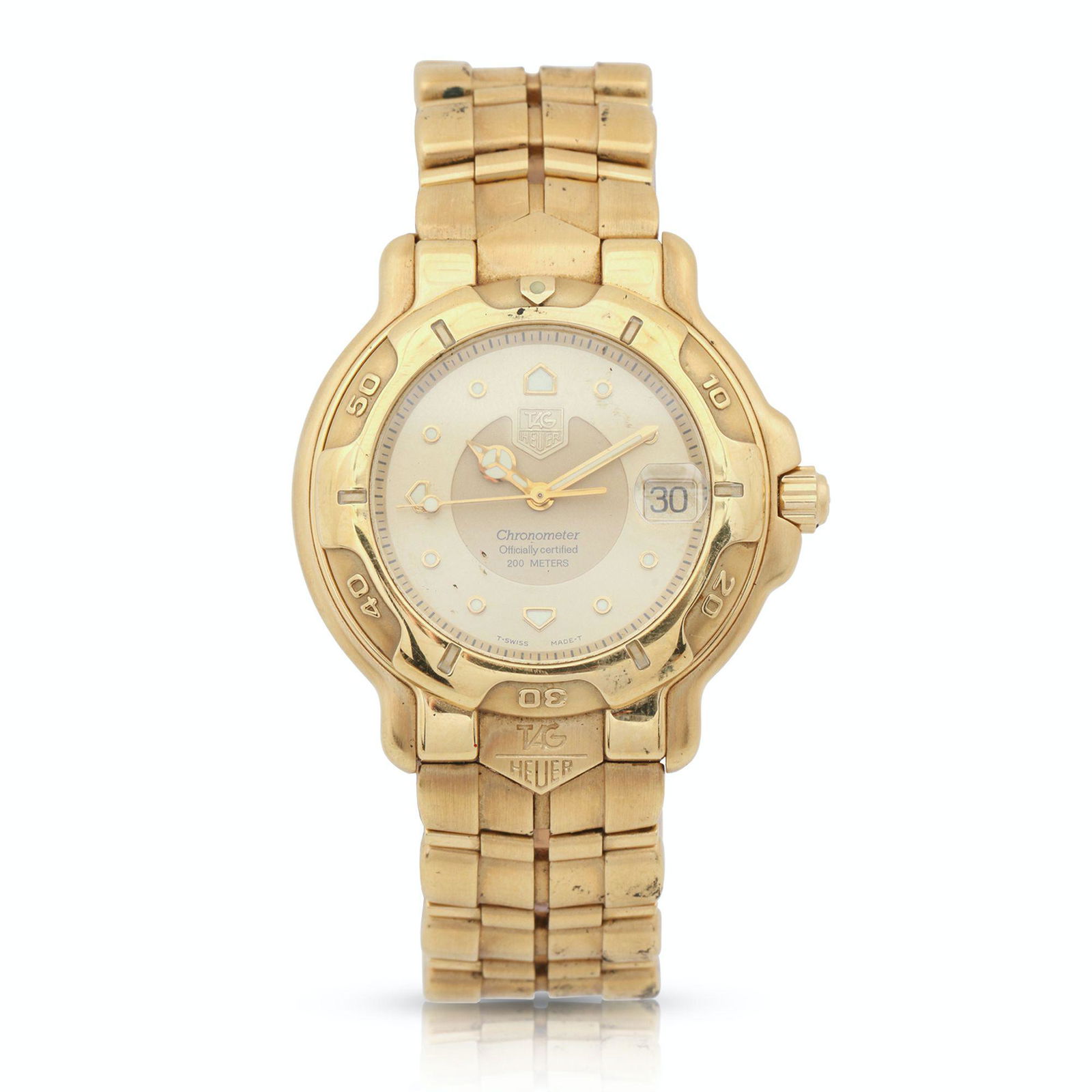 Tag Heuer, "6000" 18K Gold Wristwatch (1 of 8)