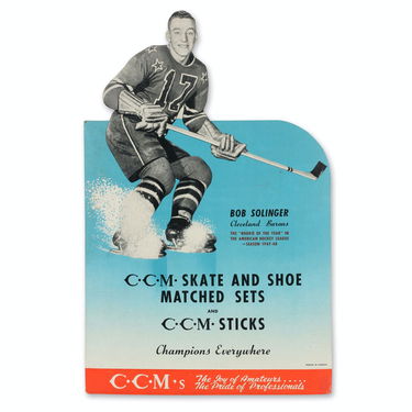 CCM Cleveland Barons Store Display