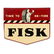 Fisk Tires Die-Cut Embossed Tin Sign