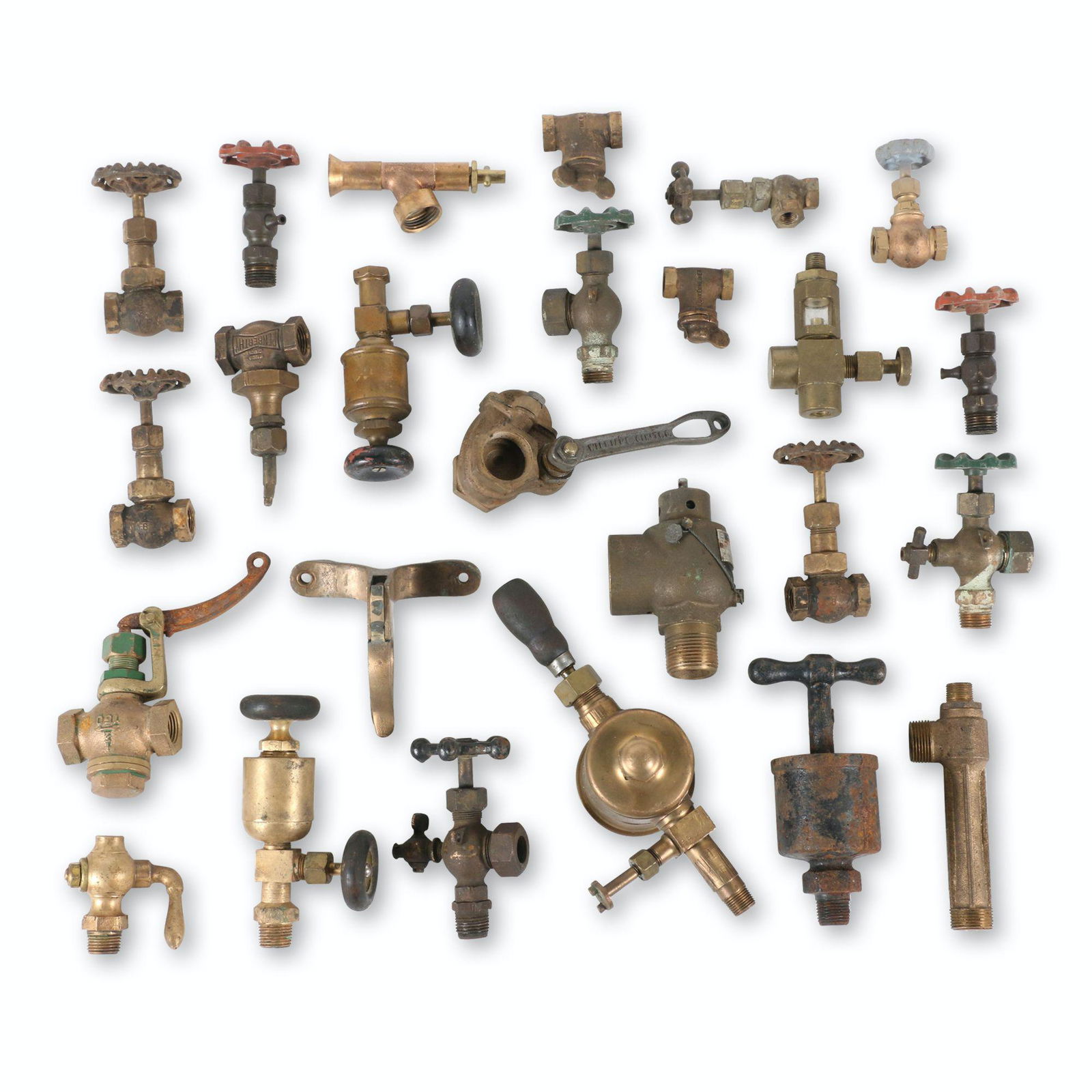 Assorted Brass Steam Pressure Valves (1 of 9)
