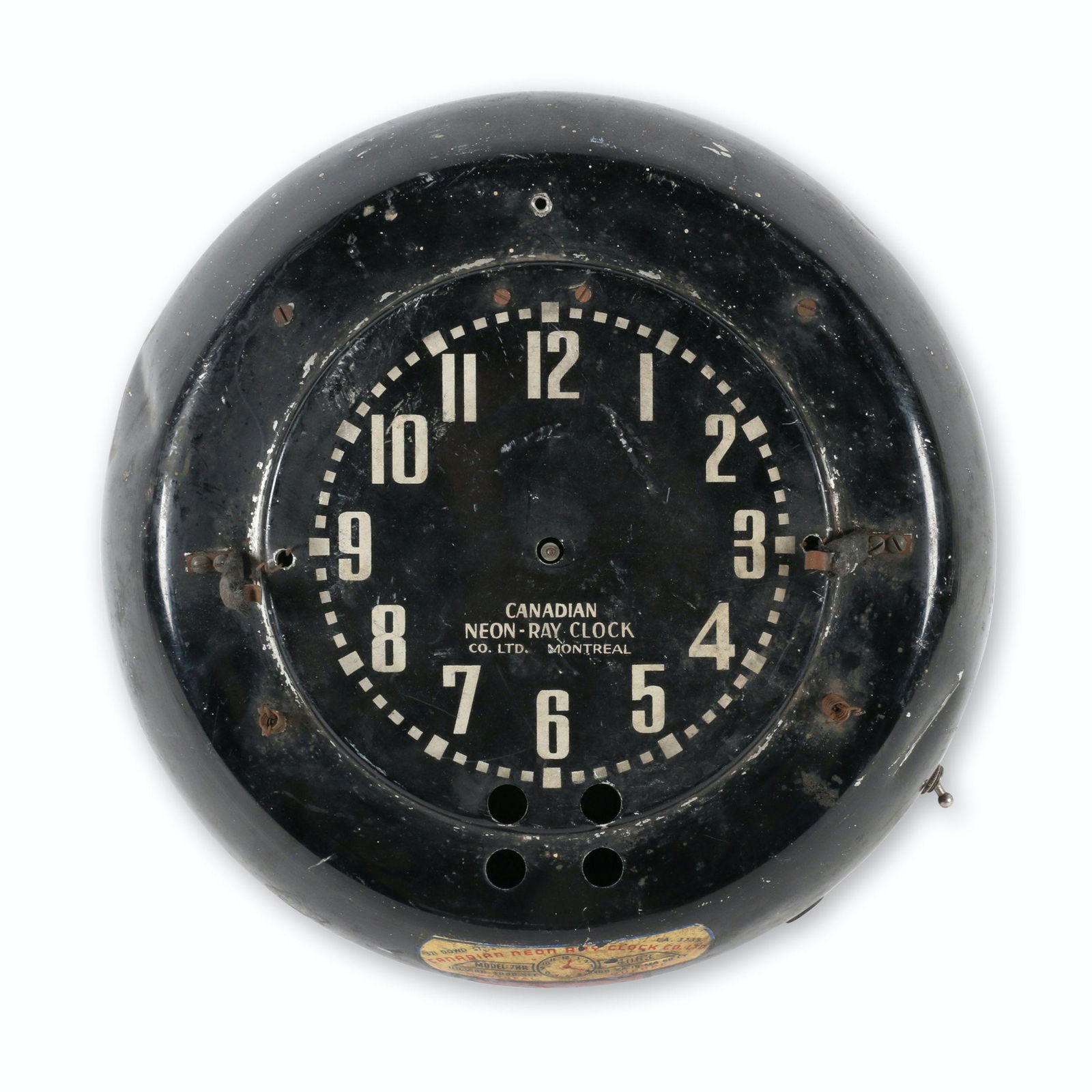 Canadian Neon-Ray Ice Cream Parlour Clock (1 of 8)