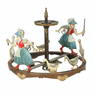 Cast Brass Mother Goose Ceiling Fixture