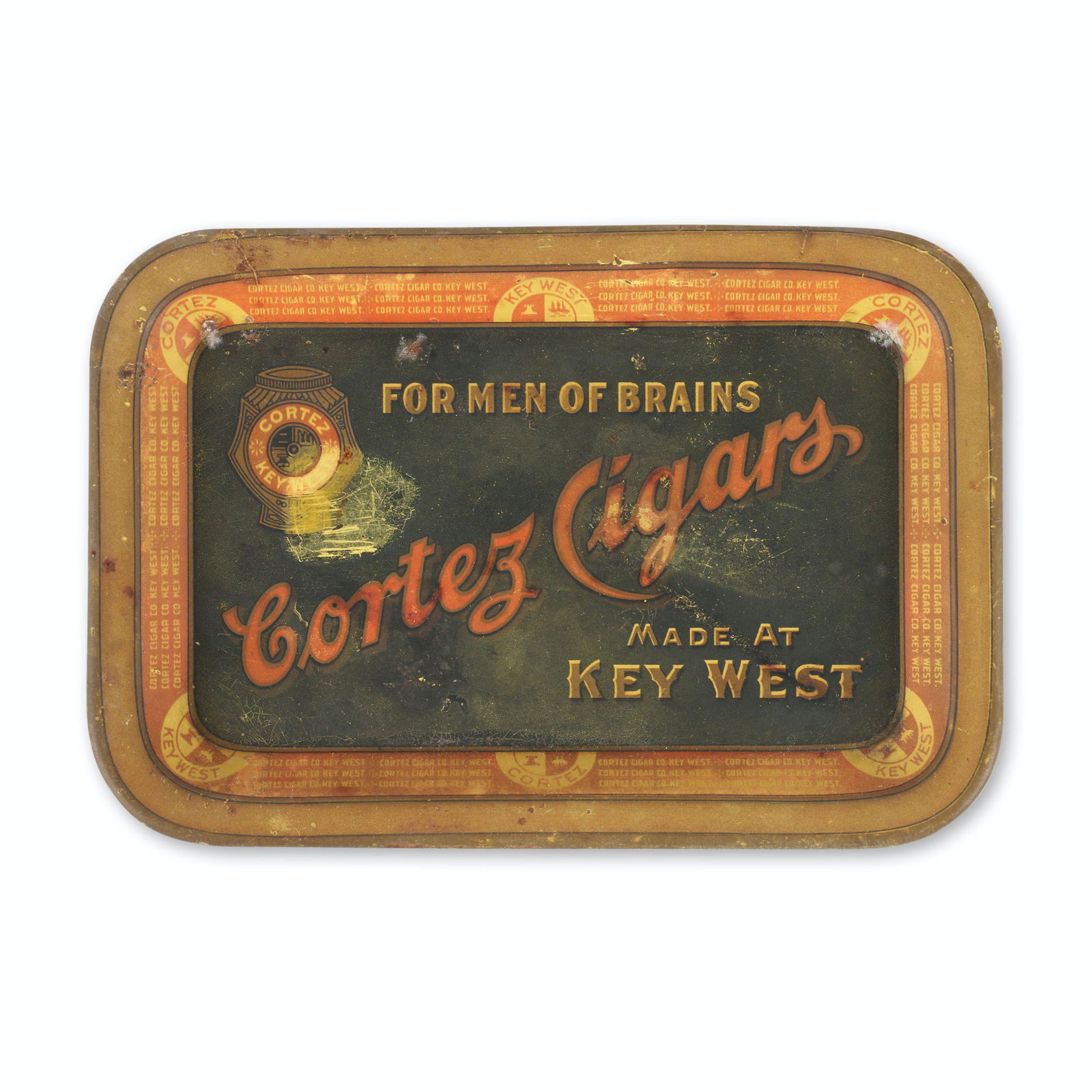 Cortez Cigars Tin Litho Tip Tray (1 of 5)