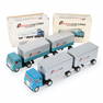 Japanese Tin Litho Tandem Trailer Truck Toys