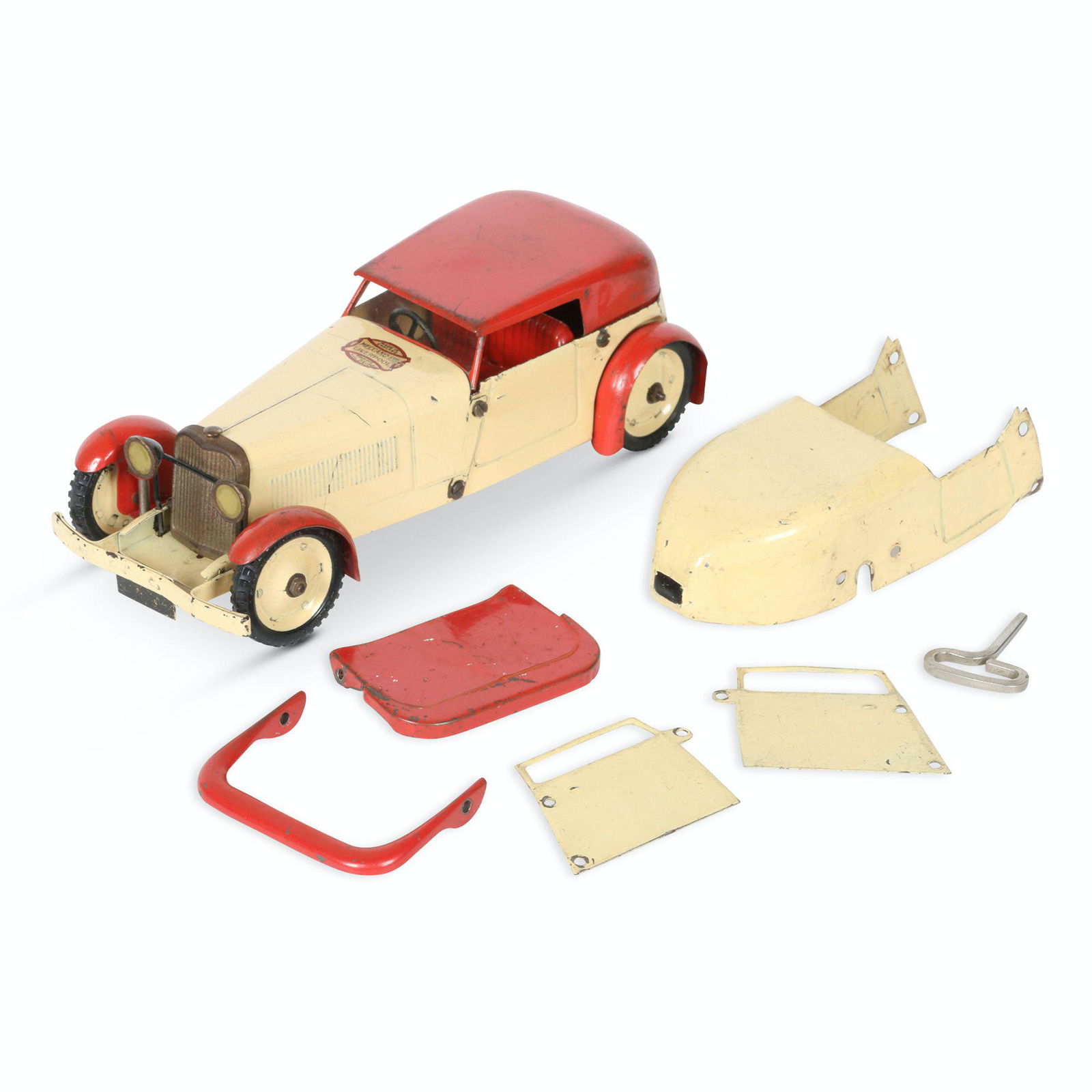 Meccano Pressed Steel Coupe Toy (1 of 7)