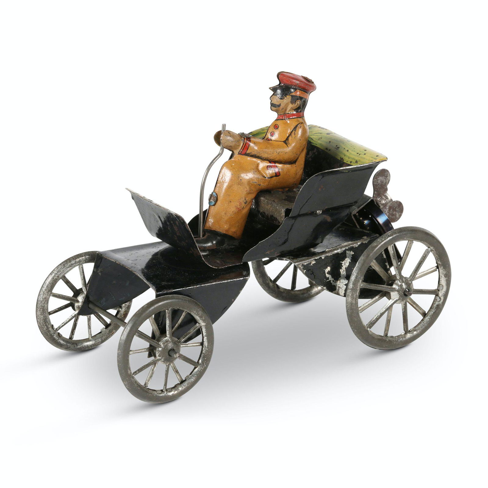 Early German Tin Litho Runabout Toy (1 of 7)