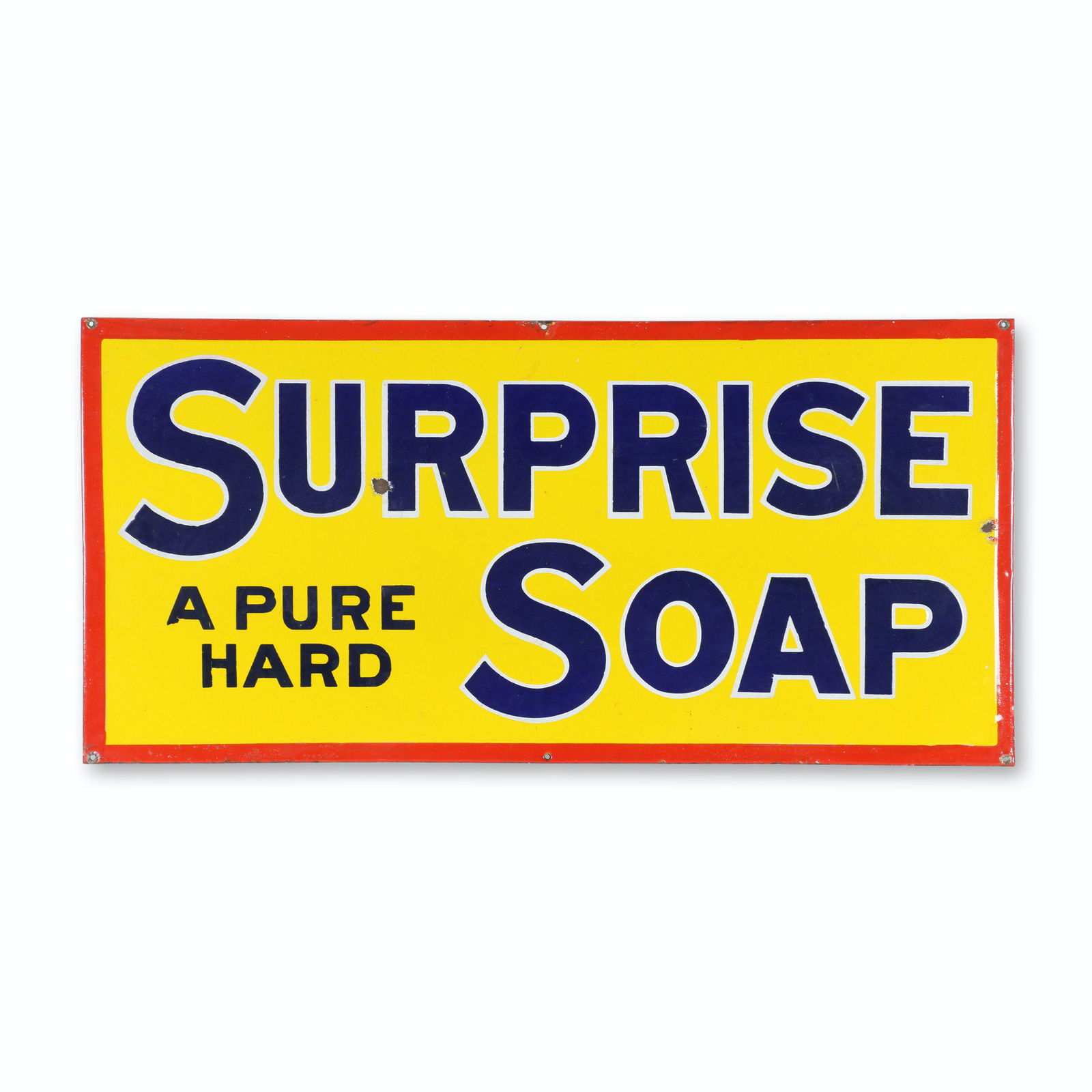 Surprise Soap Porcelain Sign (1 of 4)