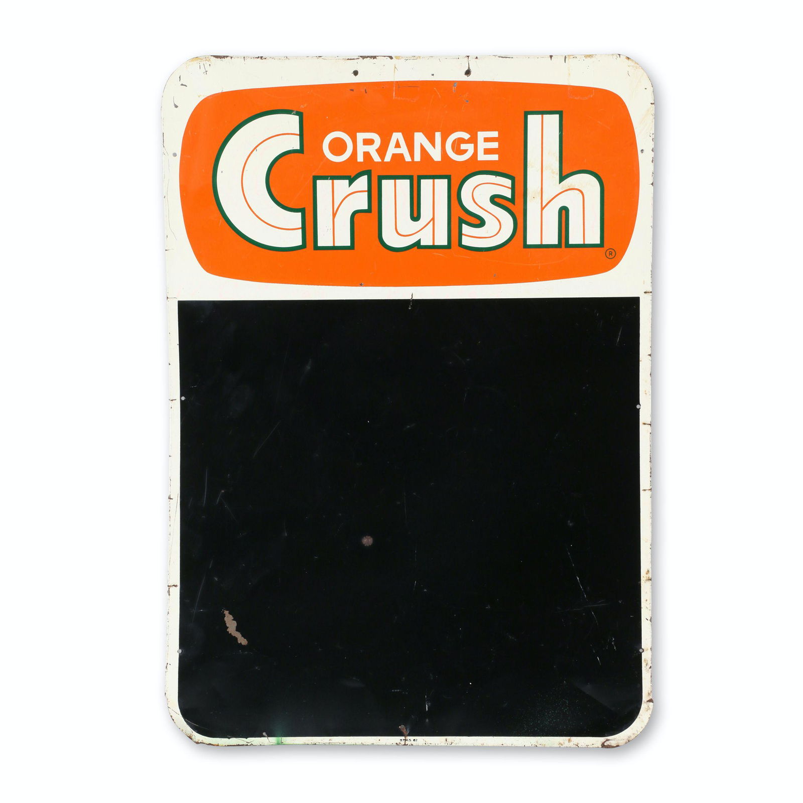 Orange Crush Tin Litho Chalkboard (1 of 5)