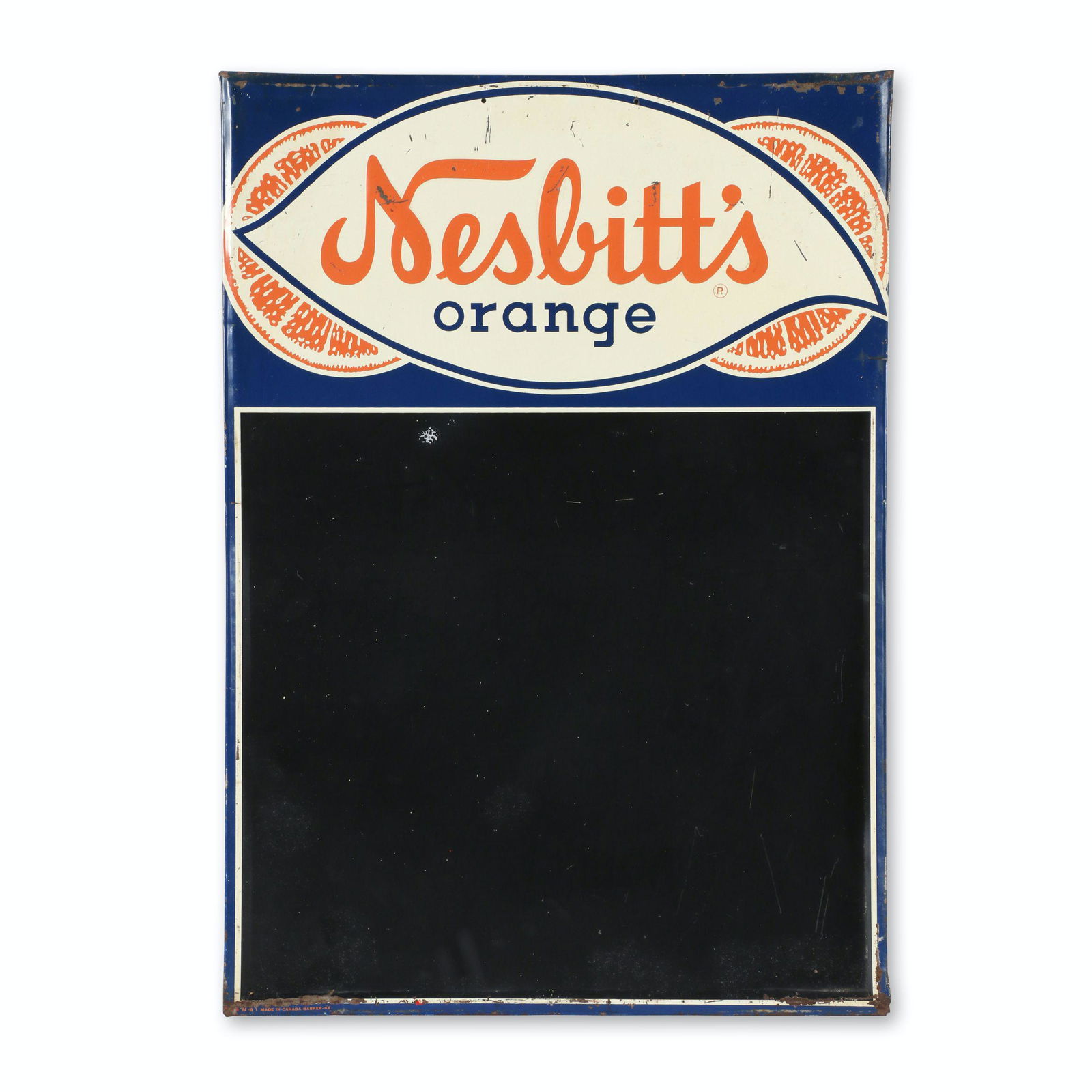 Nesbitt's Orange Tin Litho Chalkboard (1 of 5)