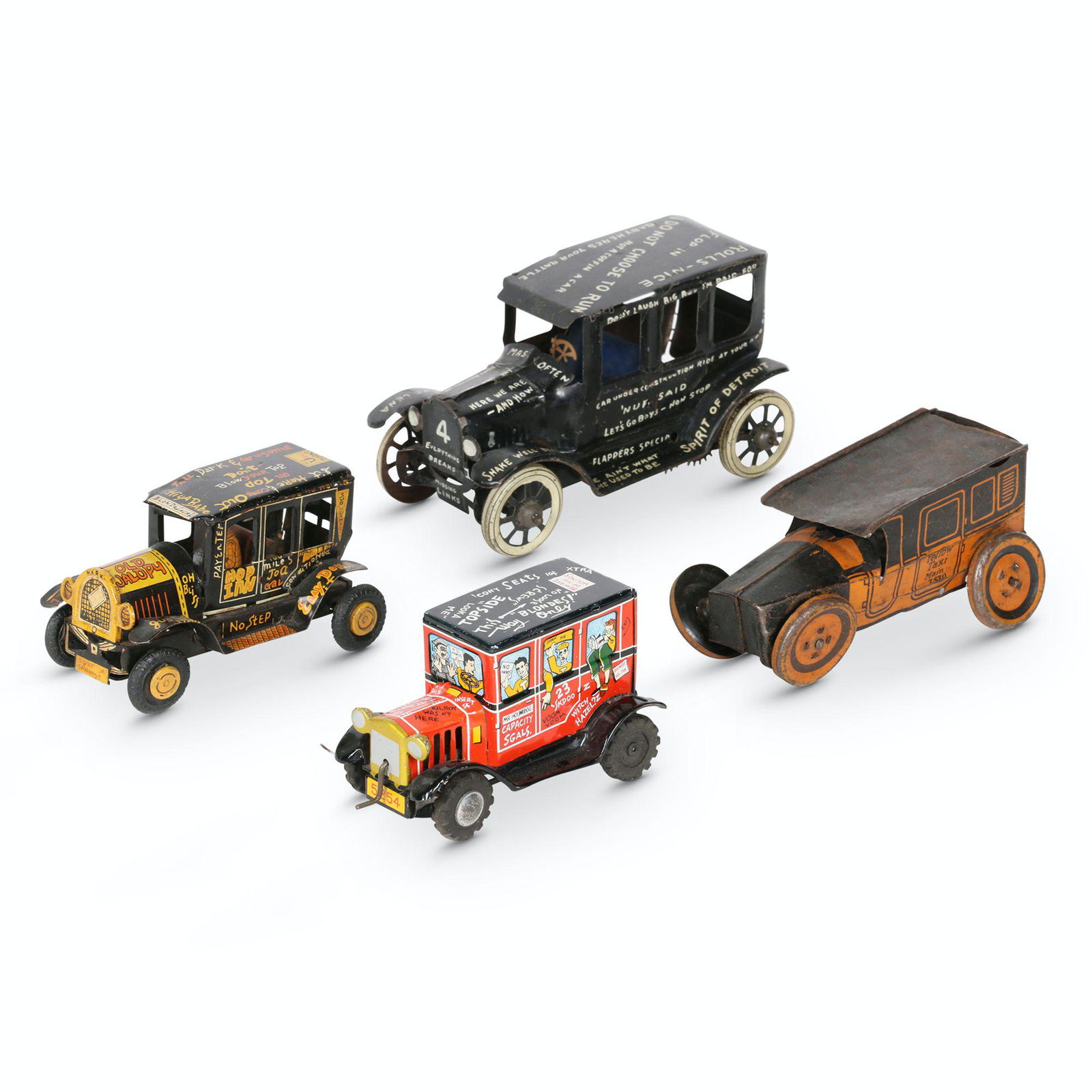 Tin Litho Wind-Up Automobile Toys (1 of 11)