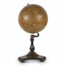 Terrestrial Globe on Wood Base