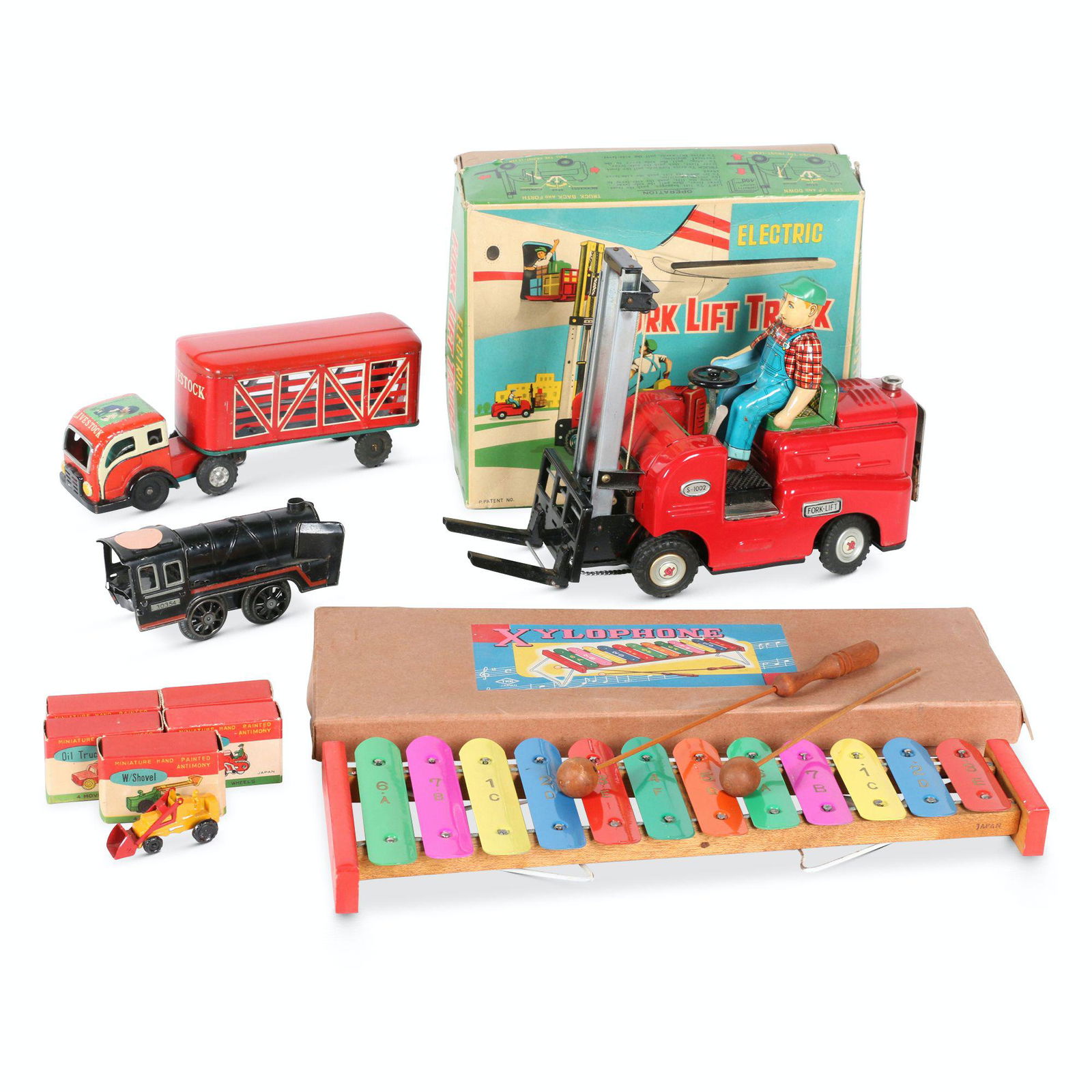 1950s Japanese Tin Litho Toys (1 of 11)