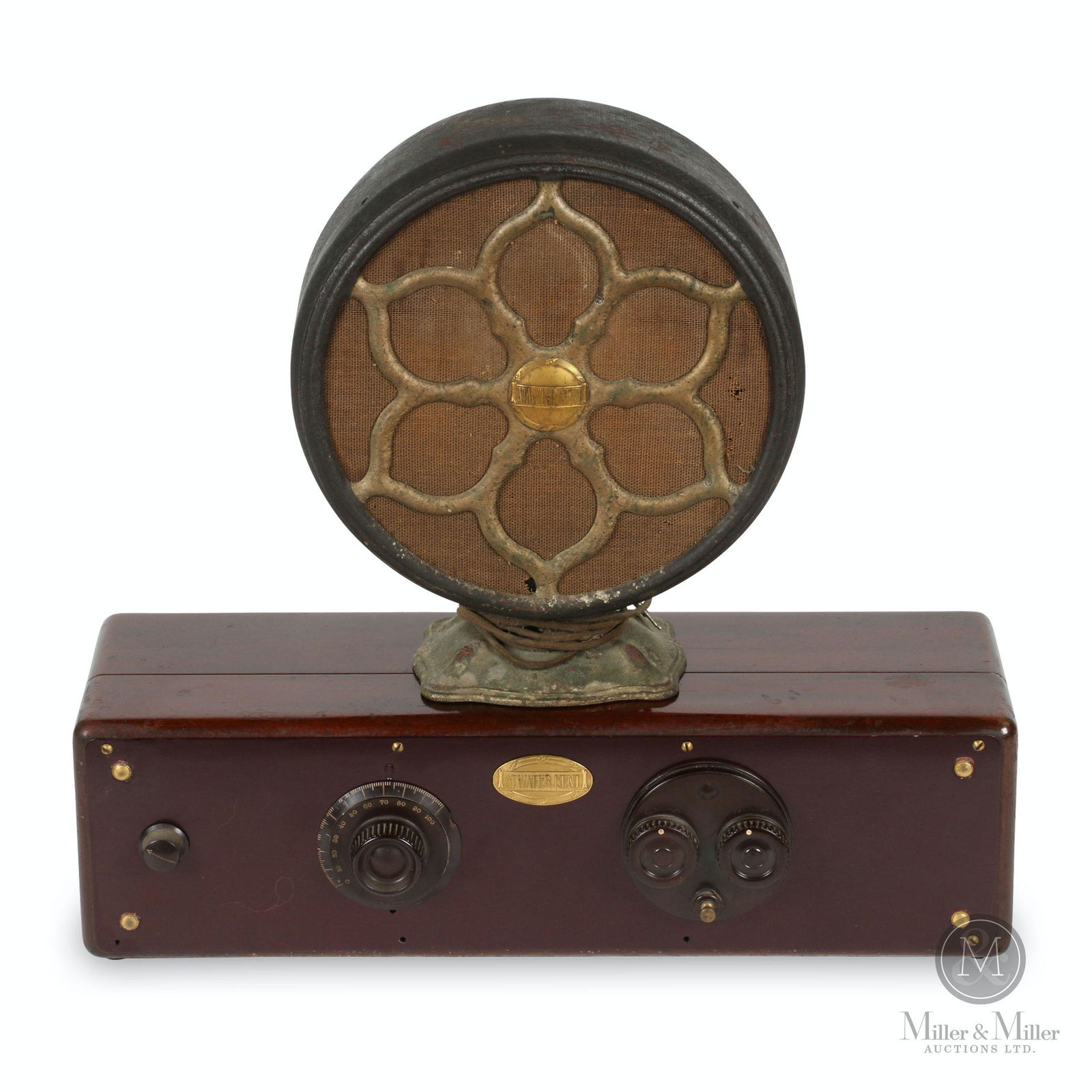 Atwater Kent Radio & Speaker Set