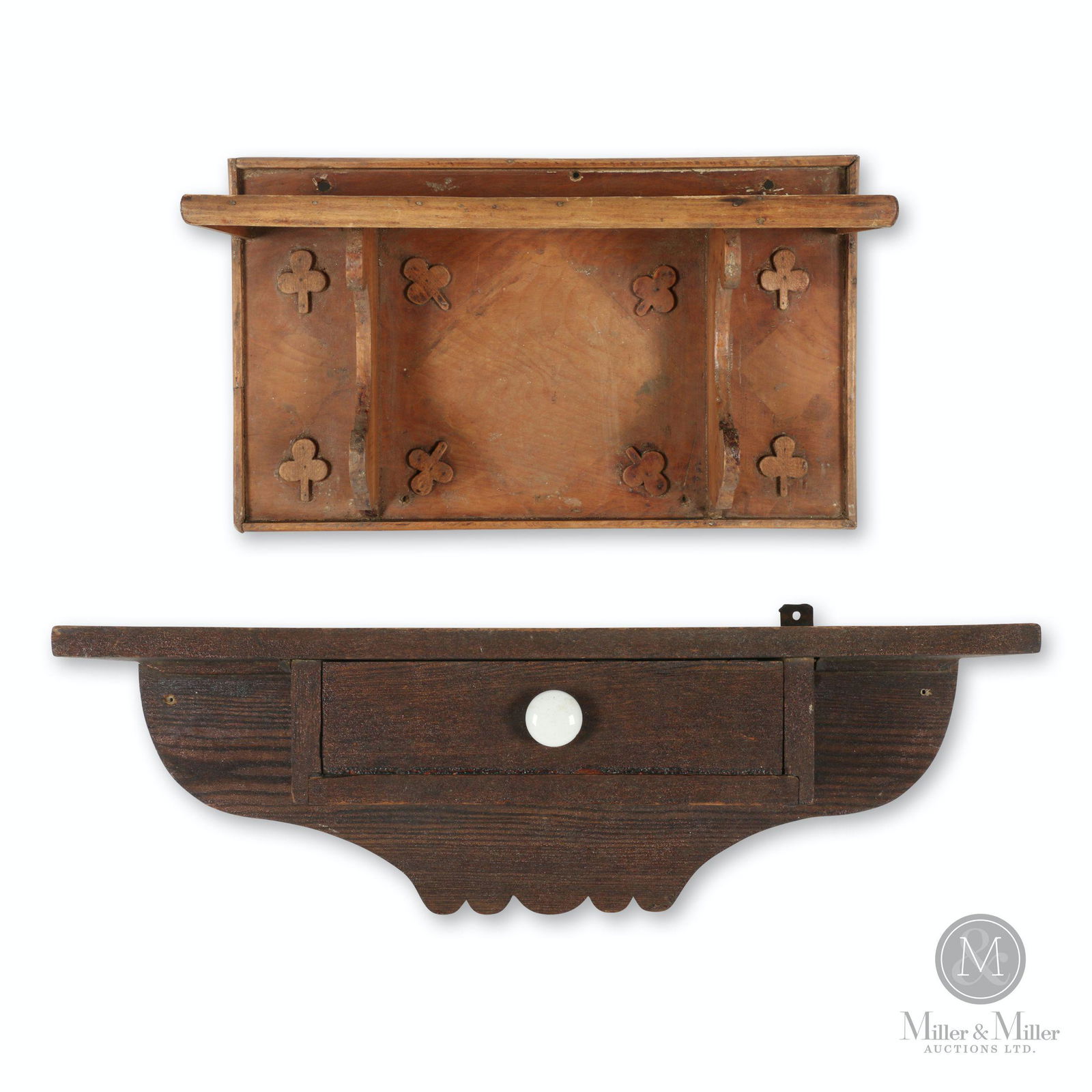 Primitive Clock Shelves (1 of 10)