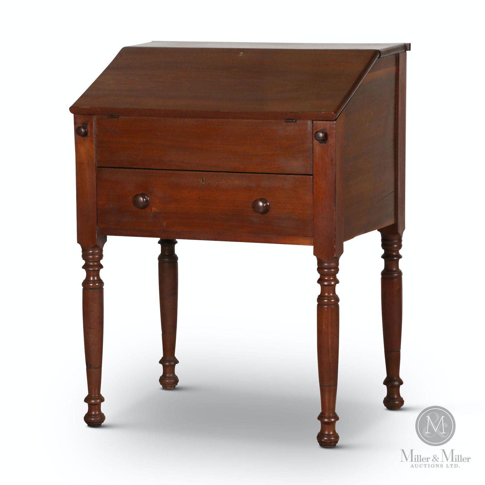 Walnut Secretary Desk (1 of 9)