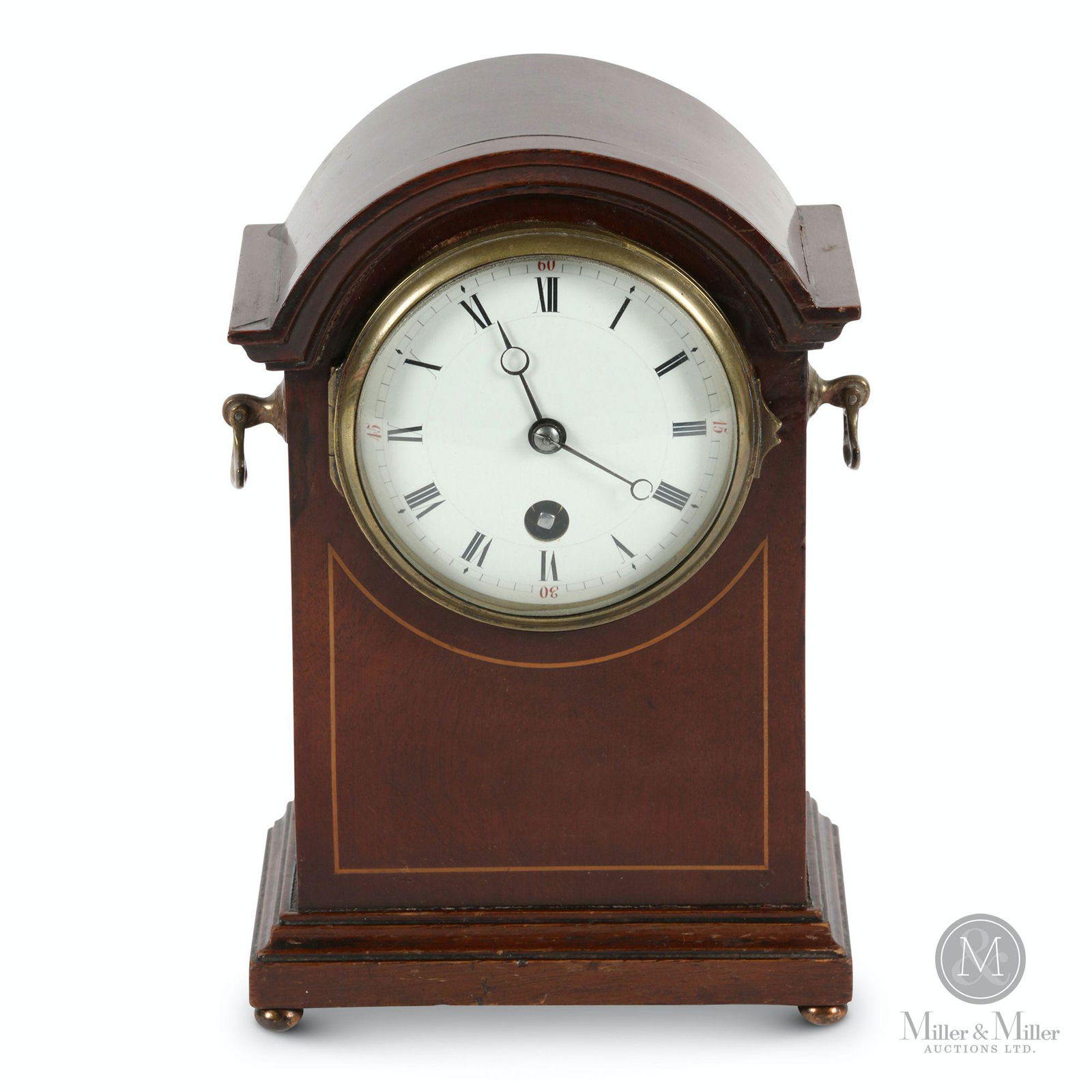 Miniature French Bracket Clock (1 of 8)