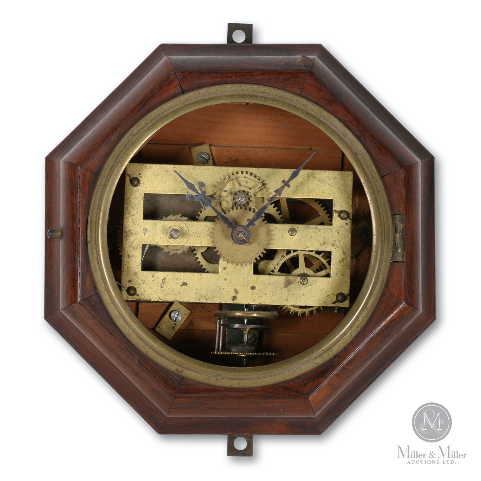 Marine Clock Manufacturing Co. Gallery Clock (1 of 7)