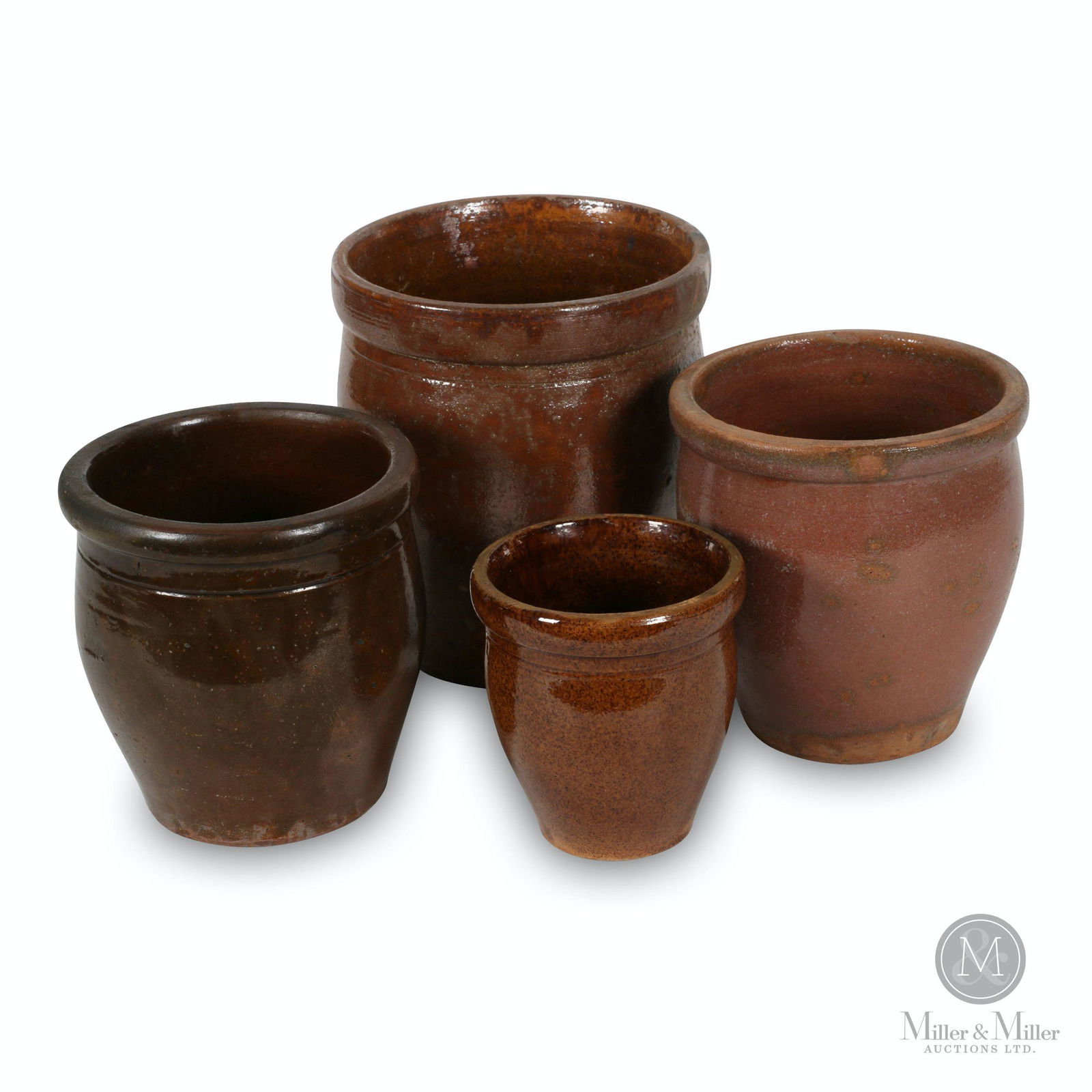 Redware Cream Crocks (1 of 7)