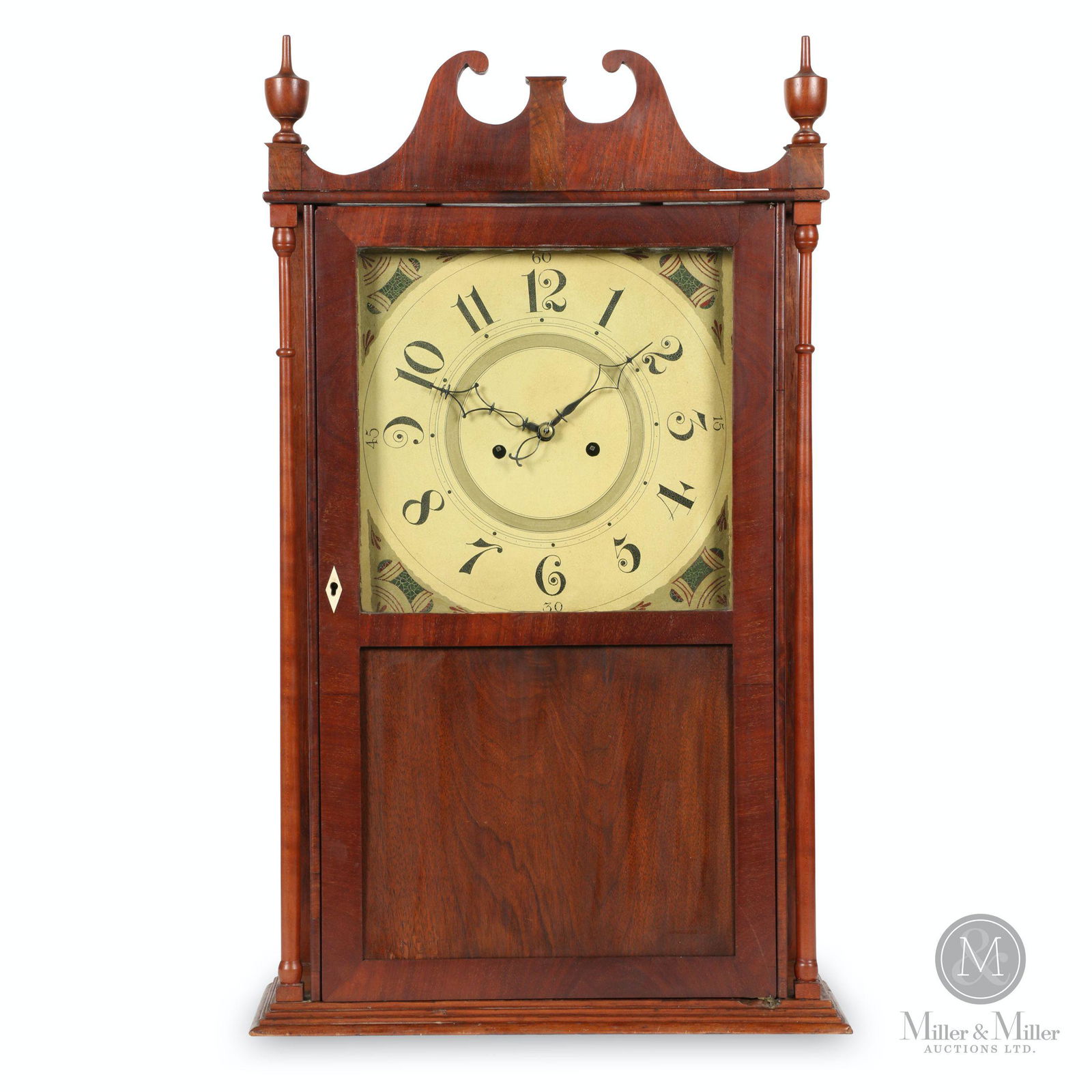 Unknown Pillar and Scroll Clock (1 of 11)