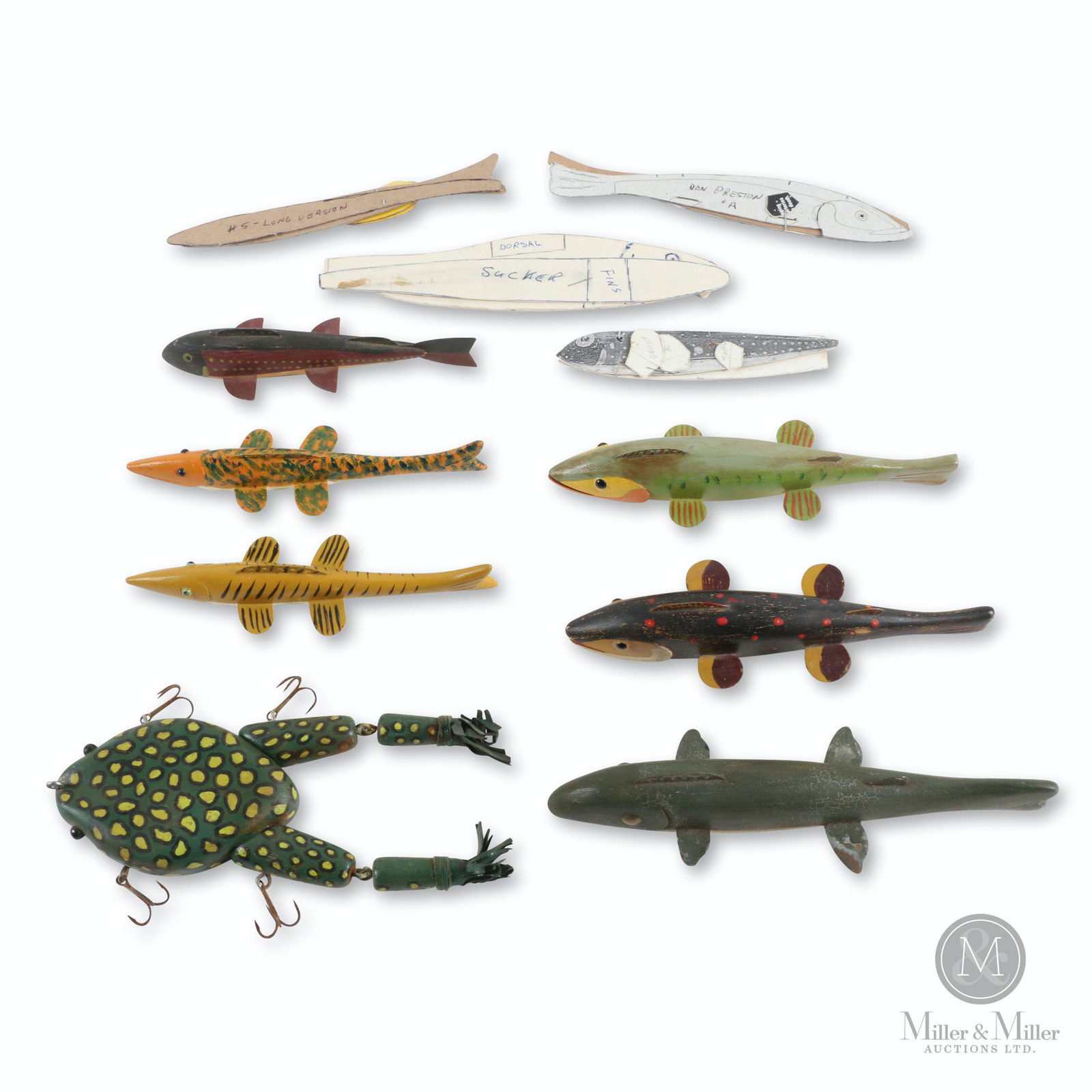 Bob Hanson Fish Decoys. Washago, Ontario (1 of 7)