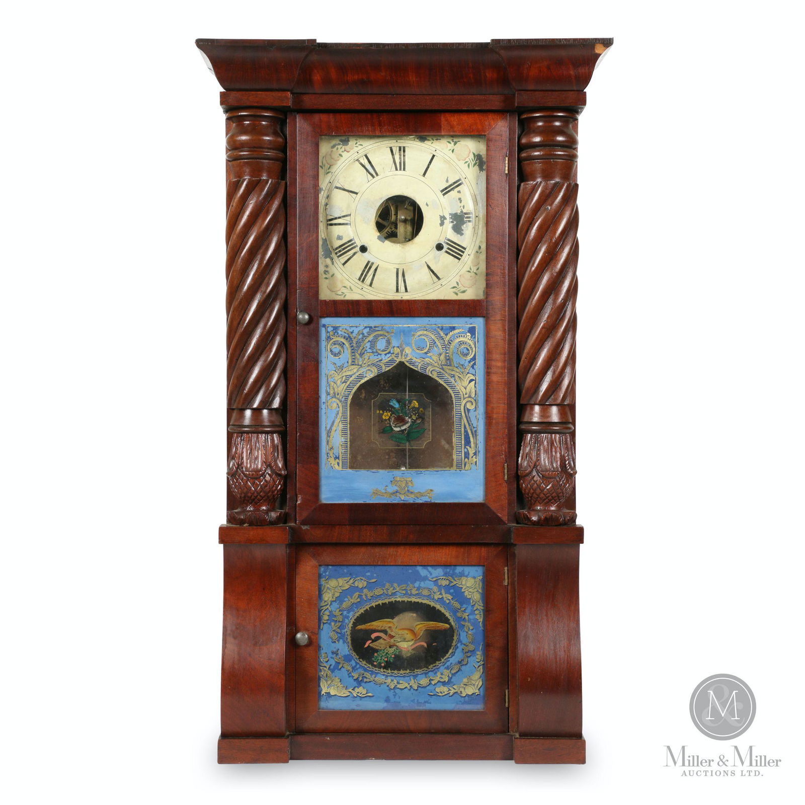 Seth Thomas Early Empire Sleigh Front Clock (1 of 12)