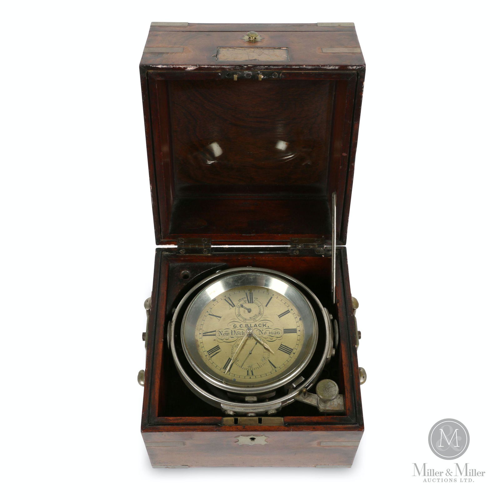 G. C. Black Marine Box Chronometer (1 of 10)