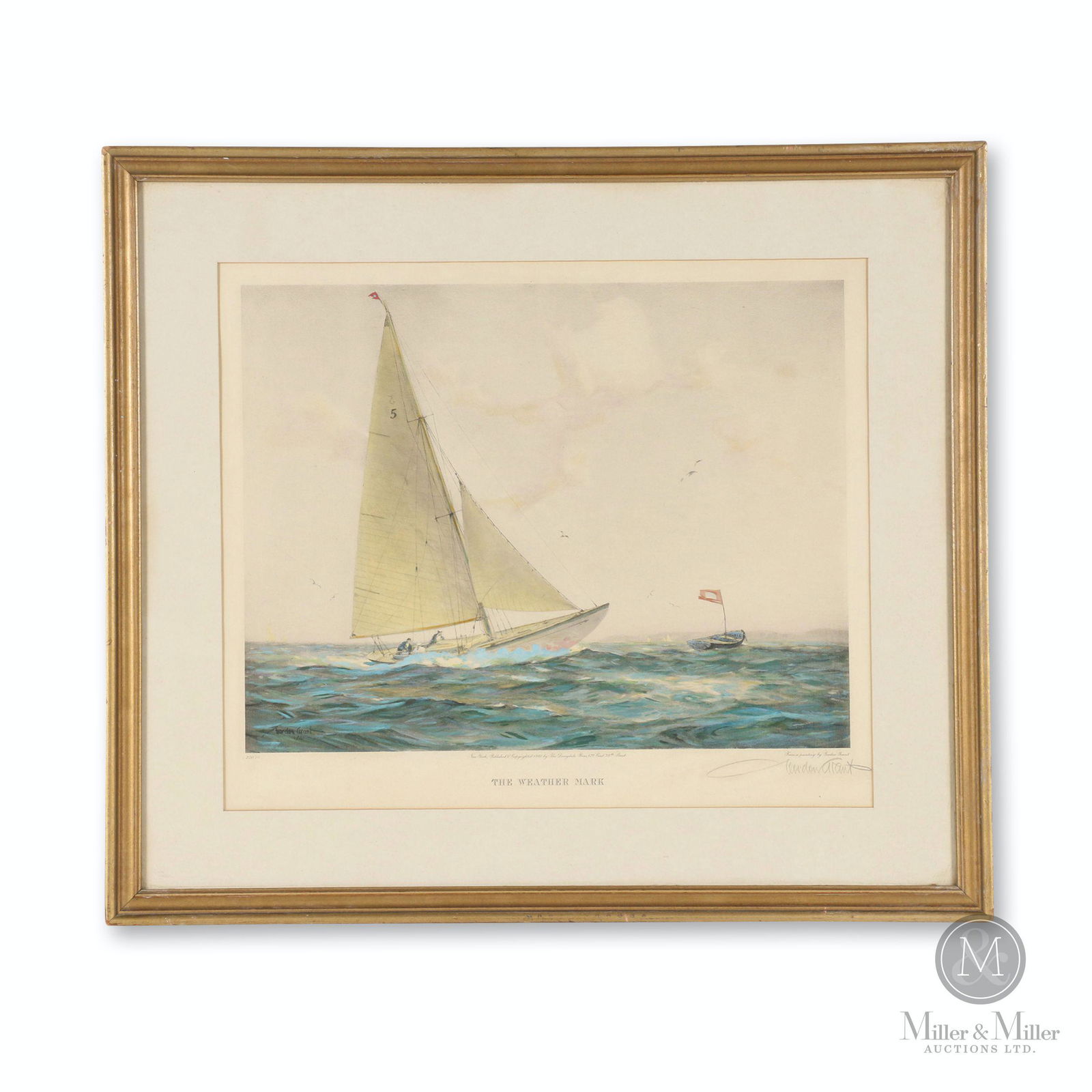 Grant, Gordon (1875-1962). Maritime Lithograph (1 of 5)
