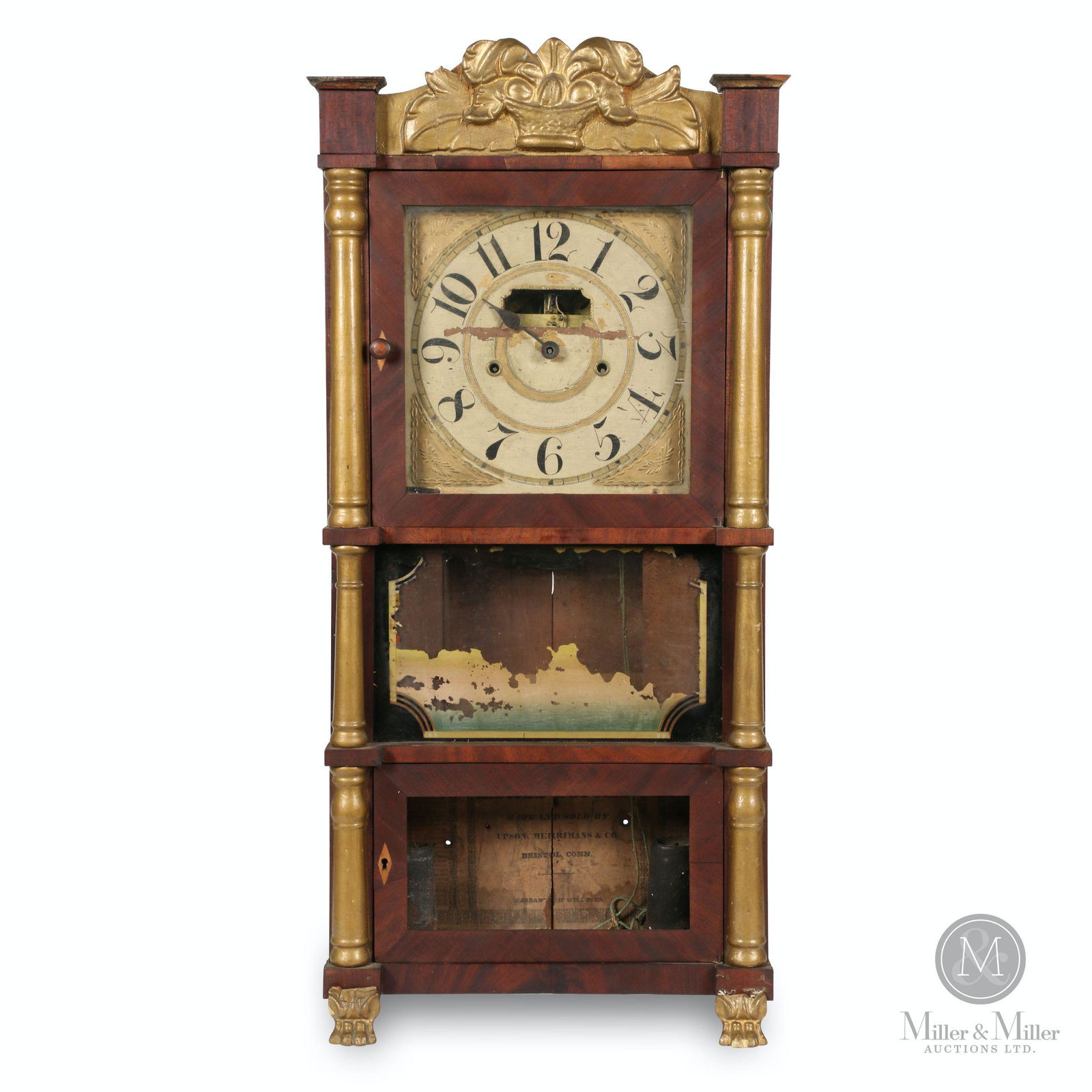 Upson, Merrimans and Co.Triple Decker Clock (1 of 10)