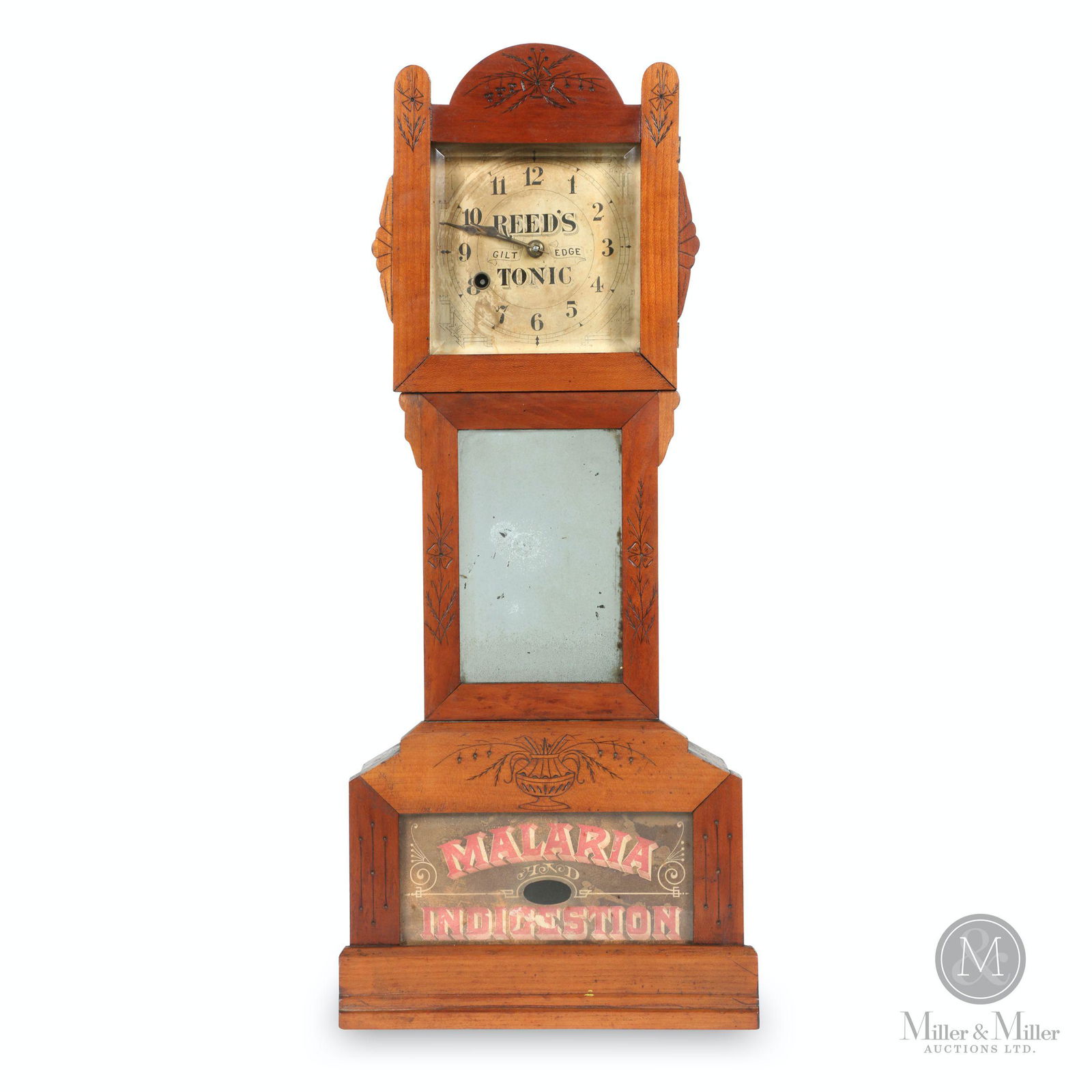 Miniature Advertising Grandfather Clock (1 of 8)