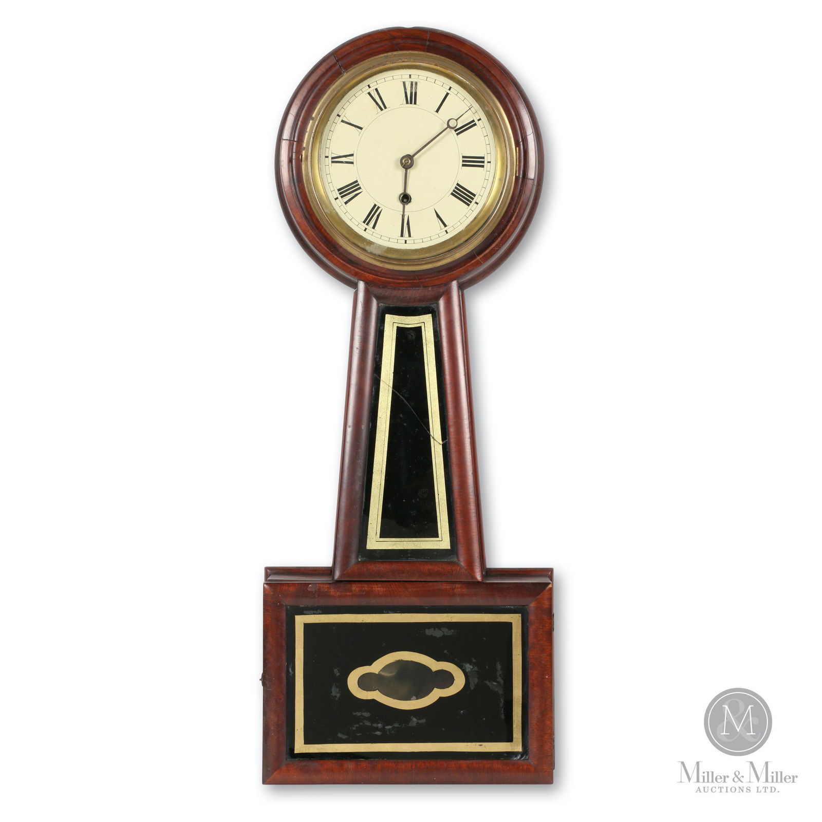 Brewster & lngraham Banjo Clock (1 of 10)