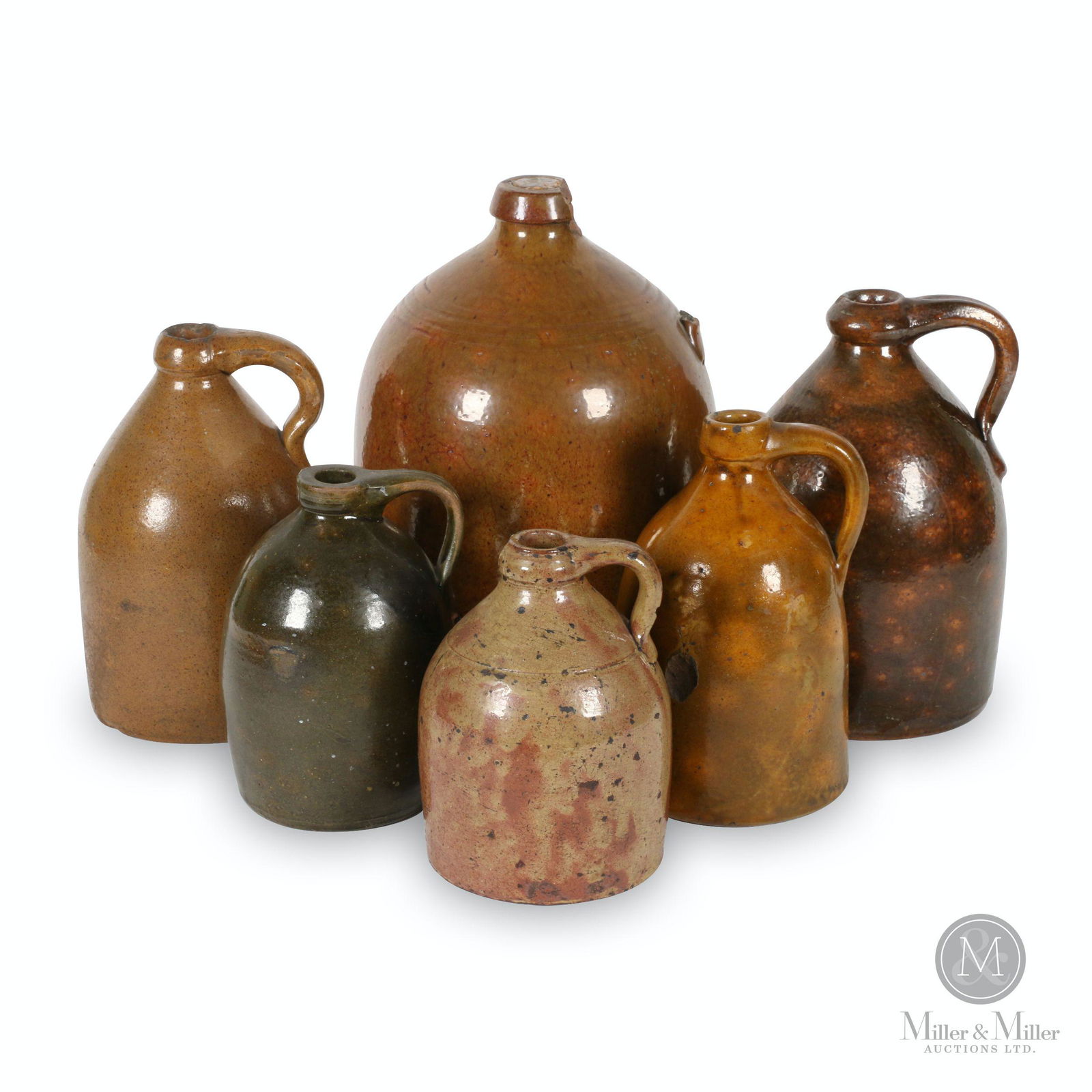 Ontario Redware Jugs (1 of 8)