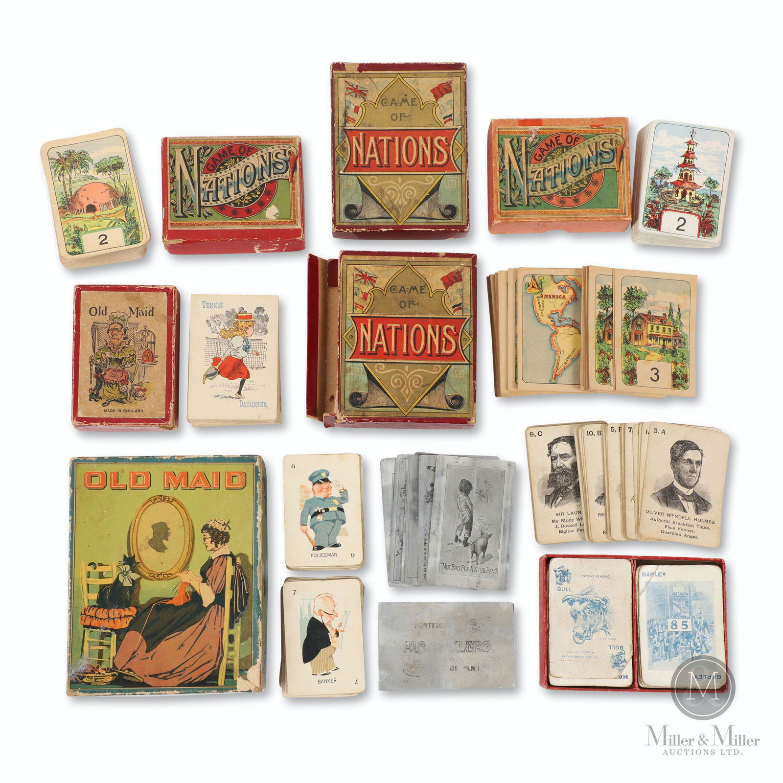Early Boxed Card Games, Novelties (1 of 10)