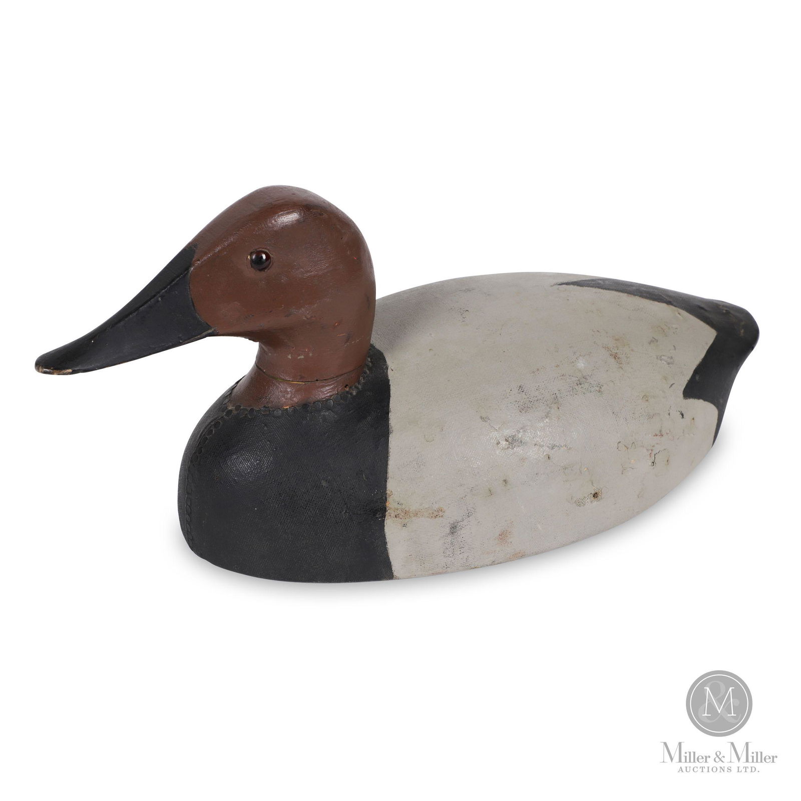 Charles Reeves, Port Rowan, ON Canvasback Drake Decoy (1 of 8)