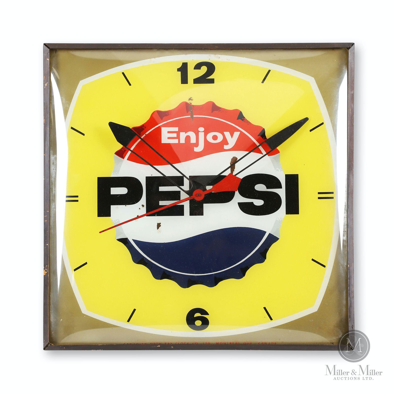 Pepsi-Cola Backlit Wall Clock (1 of 10)