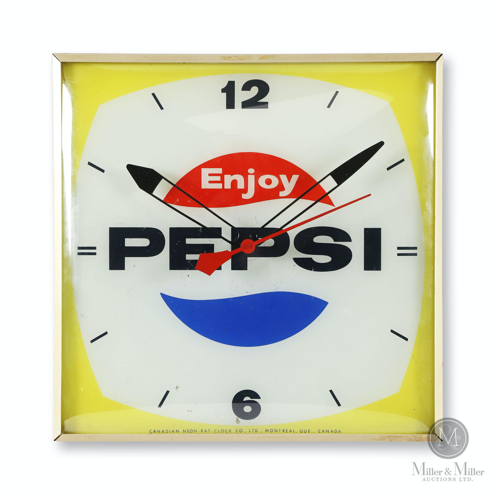 Pepsi-Cola Backlit Wall Clock (1 of 8)