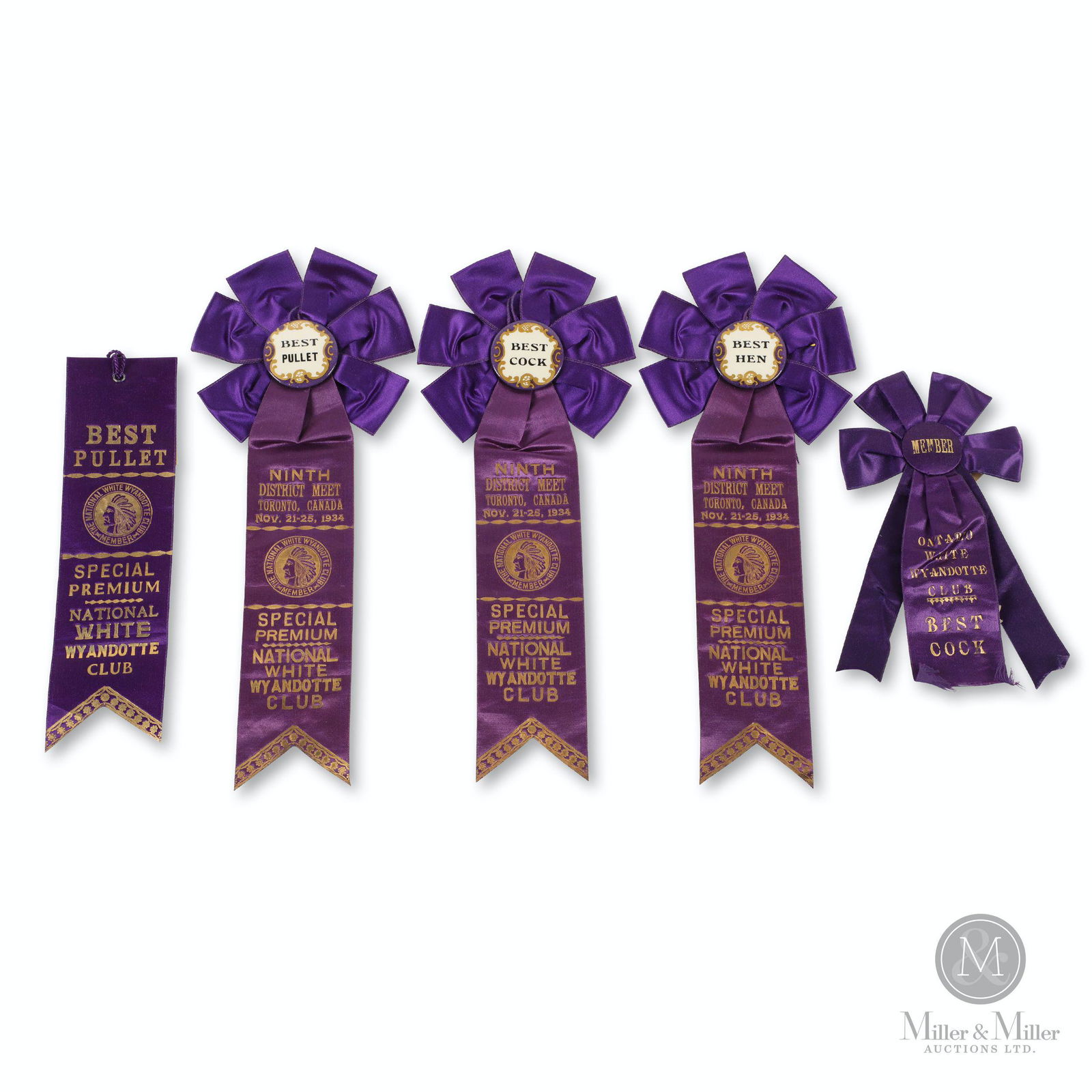 Wyandotte Club Poultry Award Ribbons (1 of 7)