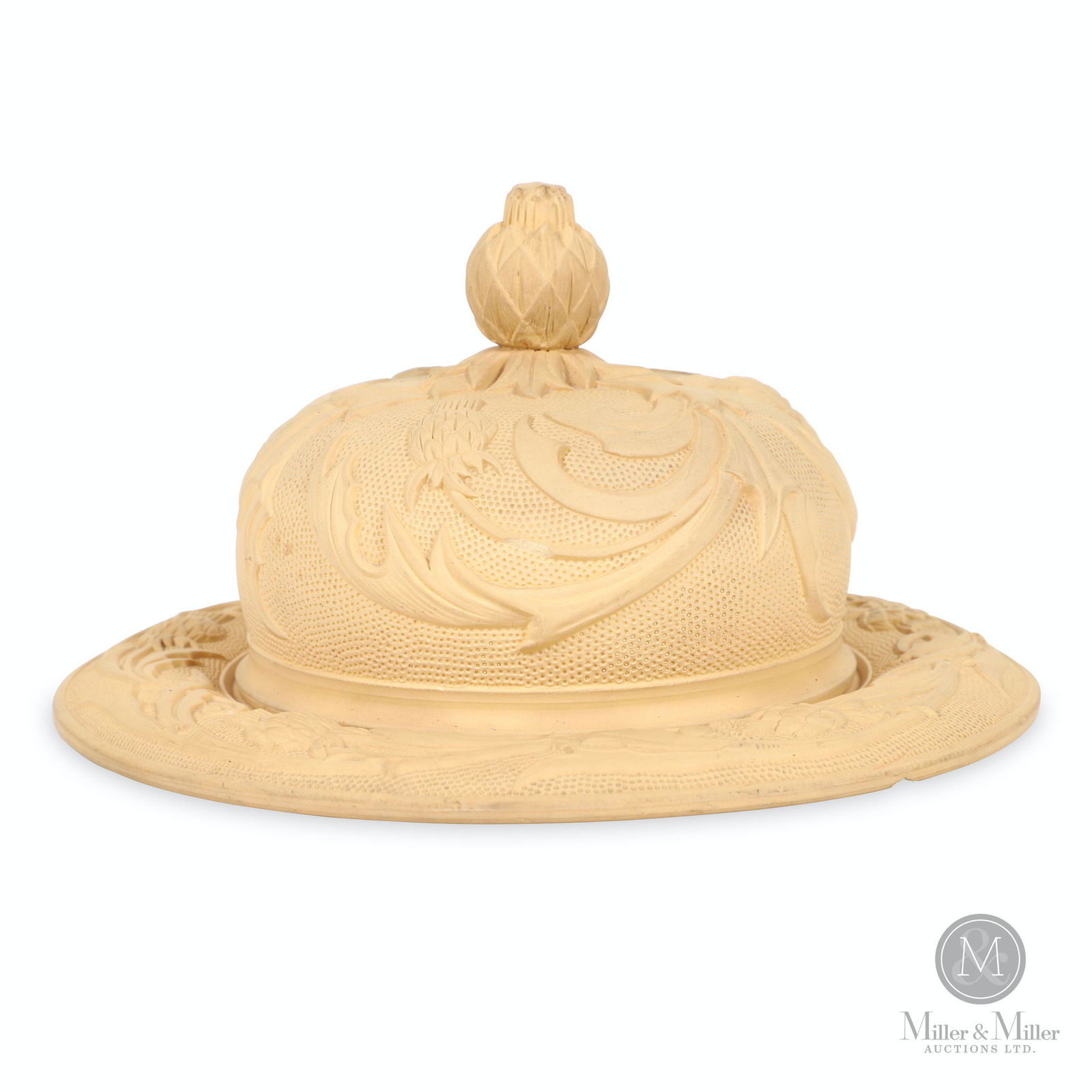 Scotch Thistle Caneware Covered Dish (1 of 10)