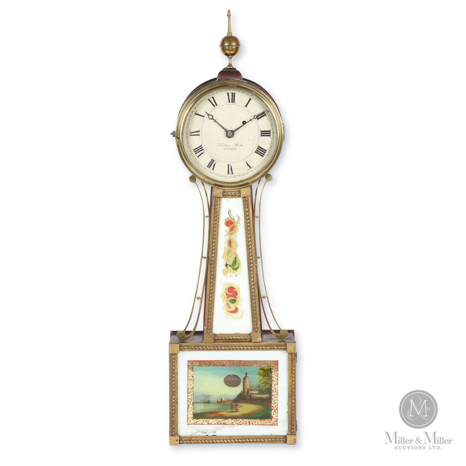 Nathan Hale Vermont Banjo Clock (1 of 14)