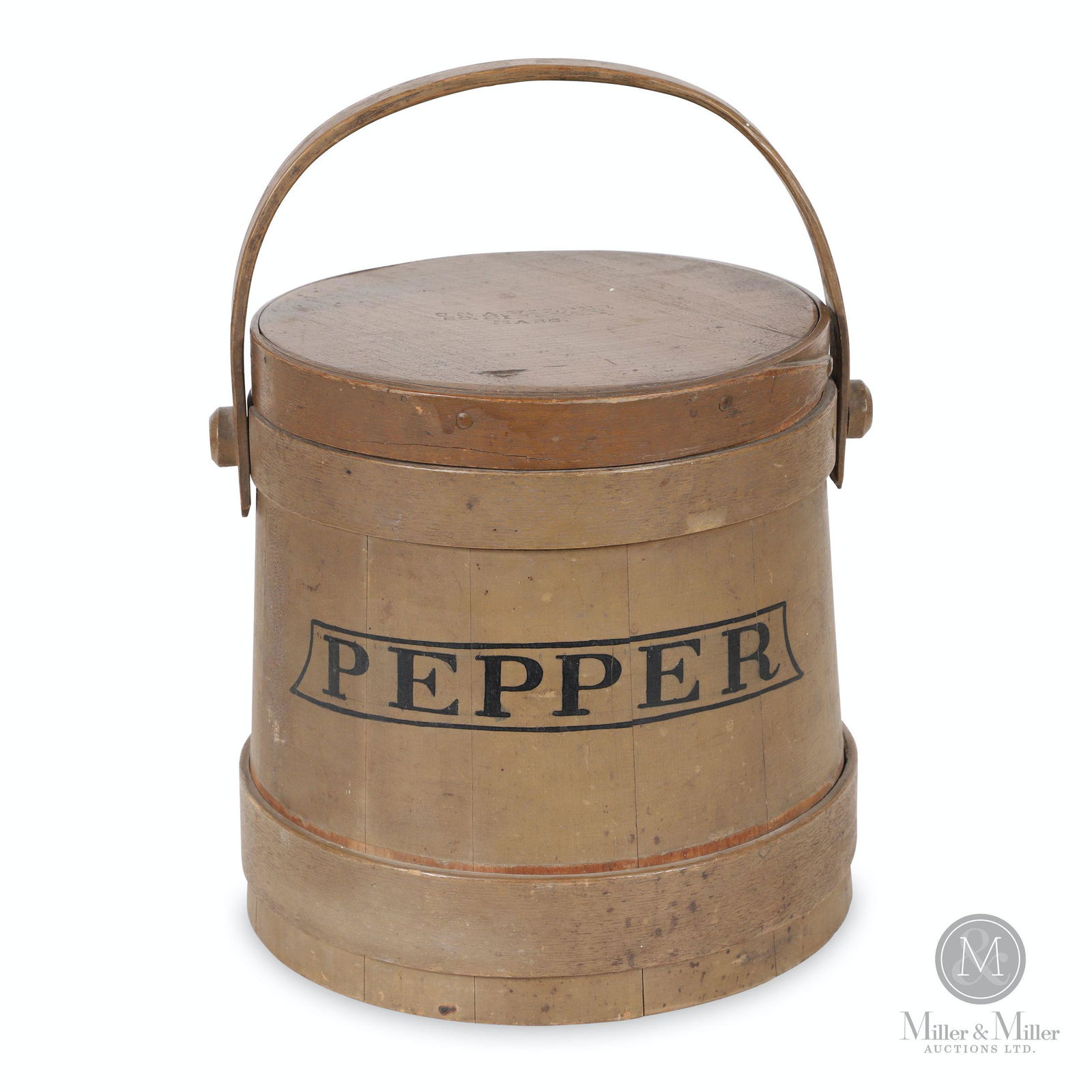 C & A Wilder, Massachusetts Pepper Firkin (1 of 10)