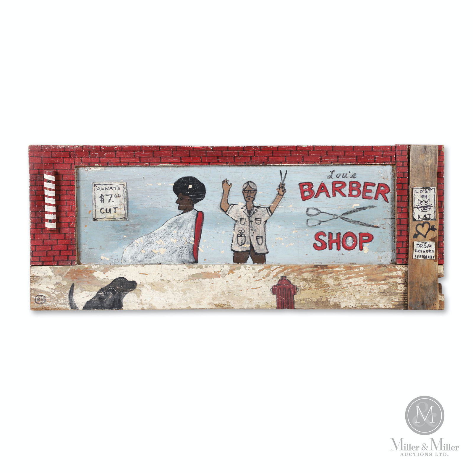 Evan King, "You're Getting a Deal" Folk Painting (1 of 9)