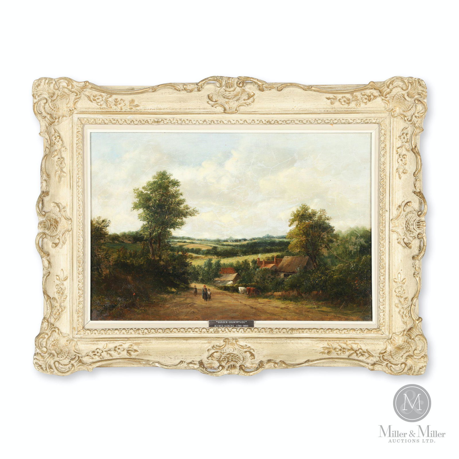 Vickers, Alfred (English, 1786-1868) Oil on canvas (1 of 8)