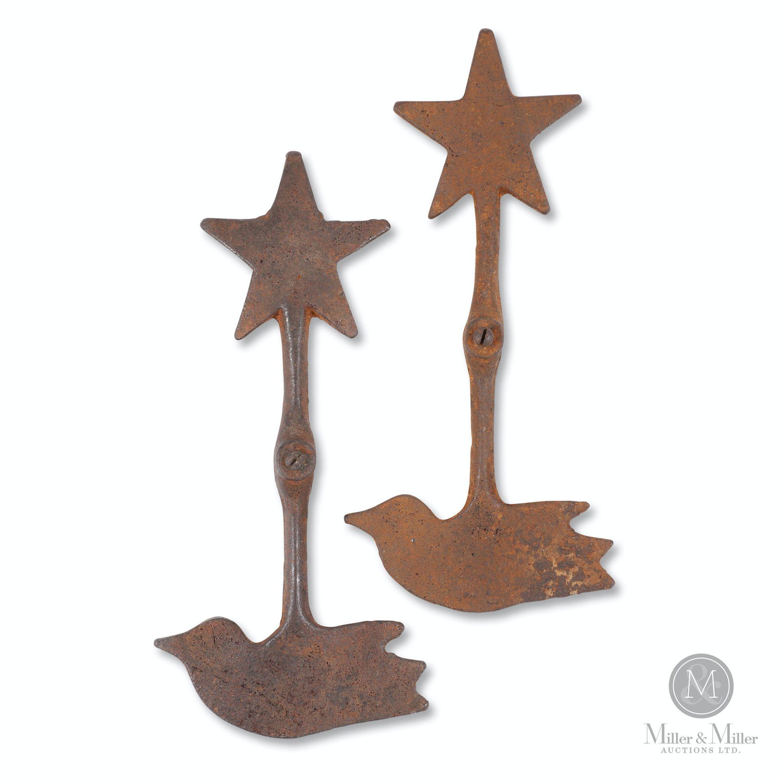 Cast Iron Star/Bird Spinner Shooting Targets (1 of 4)